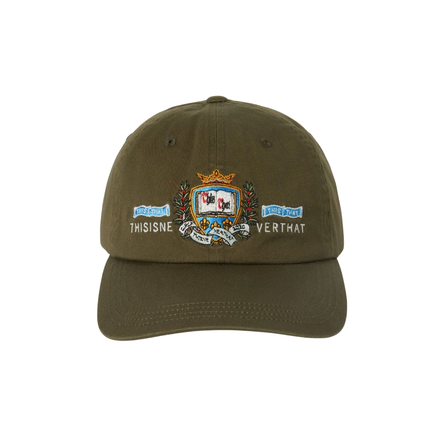 THISISNEVERTHAT CREST CAP - GREEN