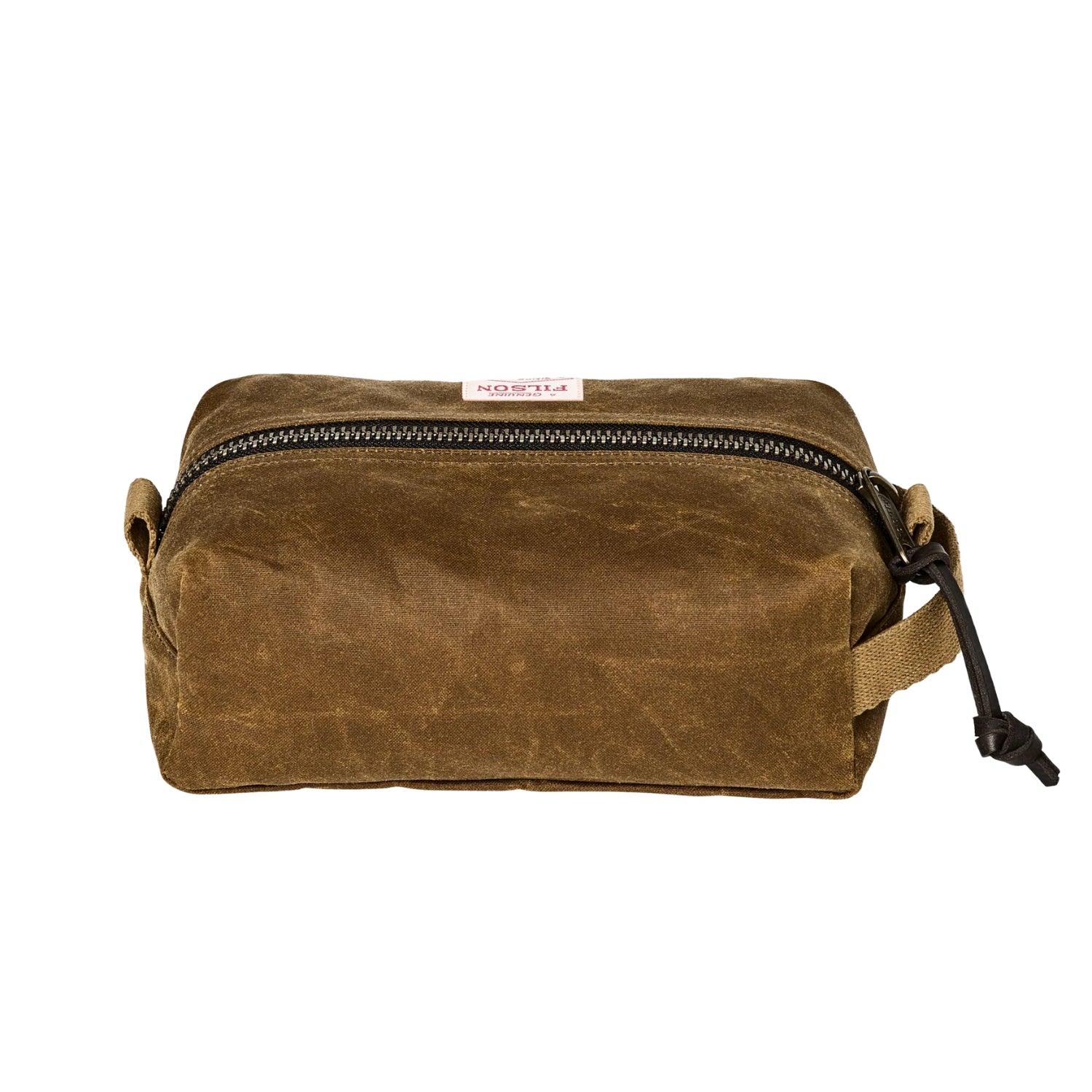 FILSON TIN CLOTH TRAVEL KIT - DARK TAN