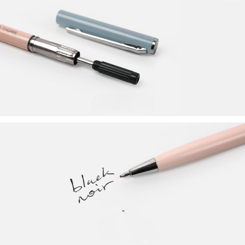 PAPIER TIGRE BALLPOINT PEN - BLUE/BRICK