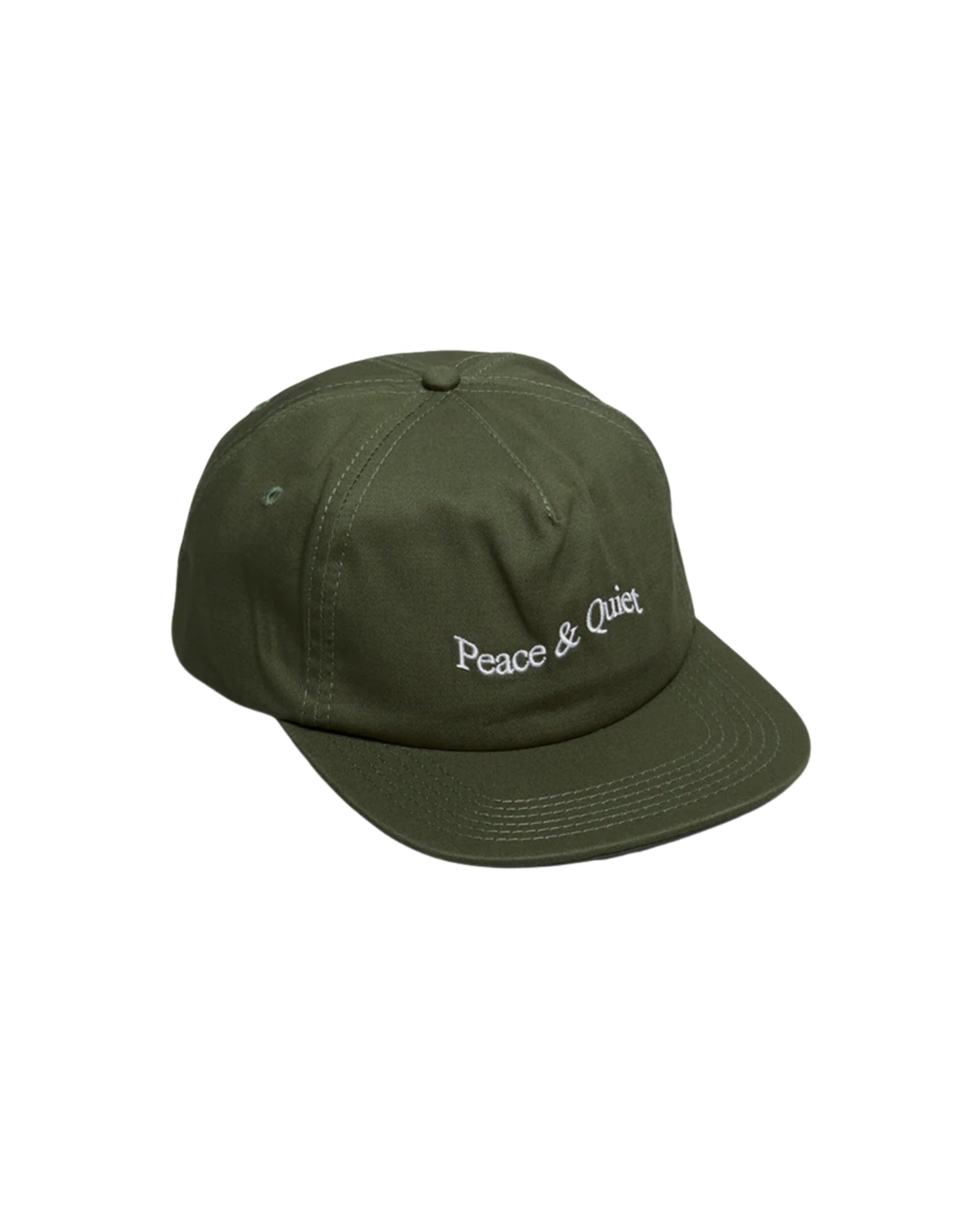 MUSEUM OF PEACE & QUIET WORDMARK 5-PANEL - OLIVE
