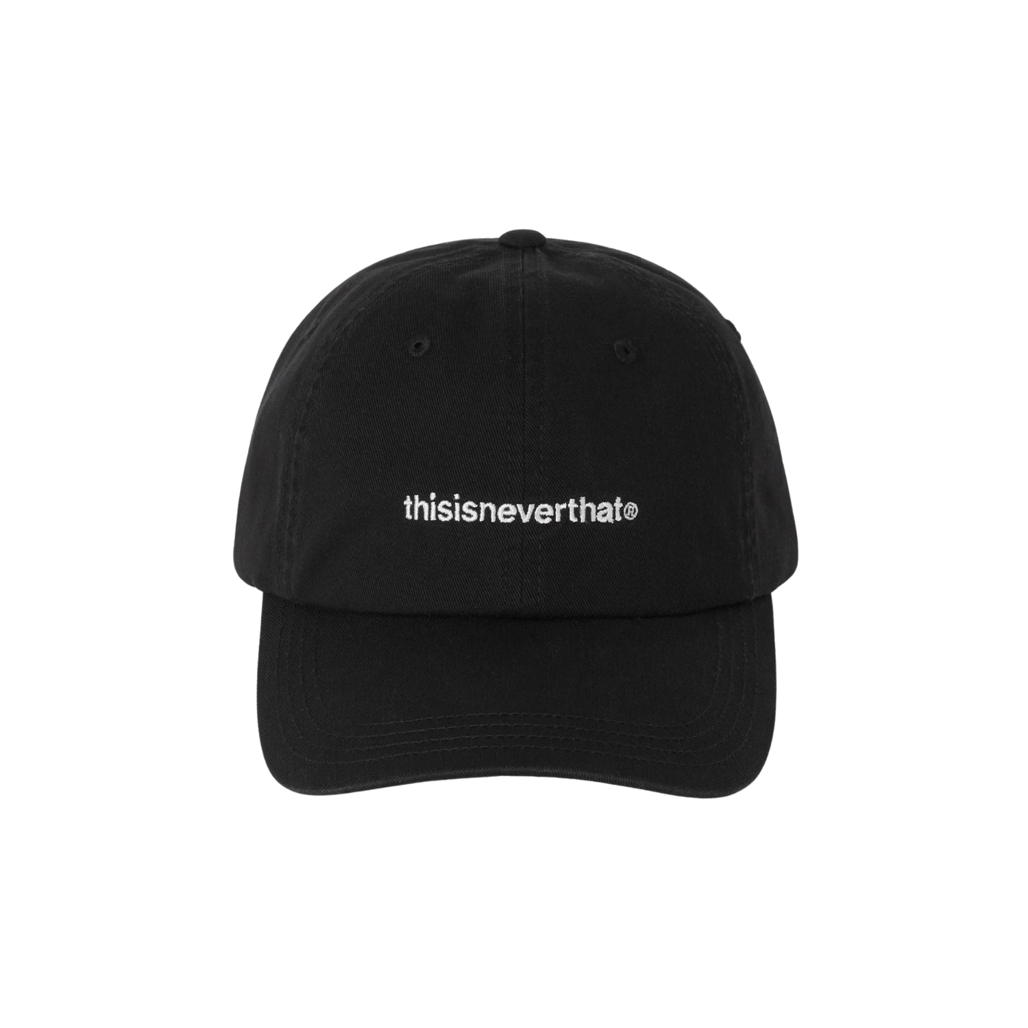 THISISNEVERTHAT T-LOGO CAP - BLACK