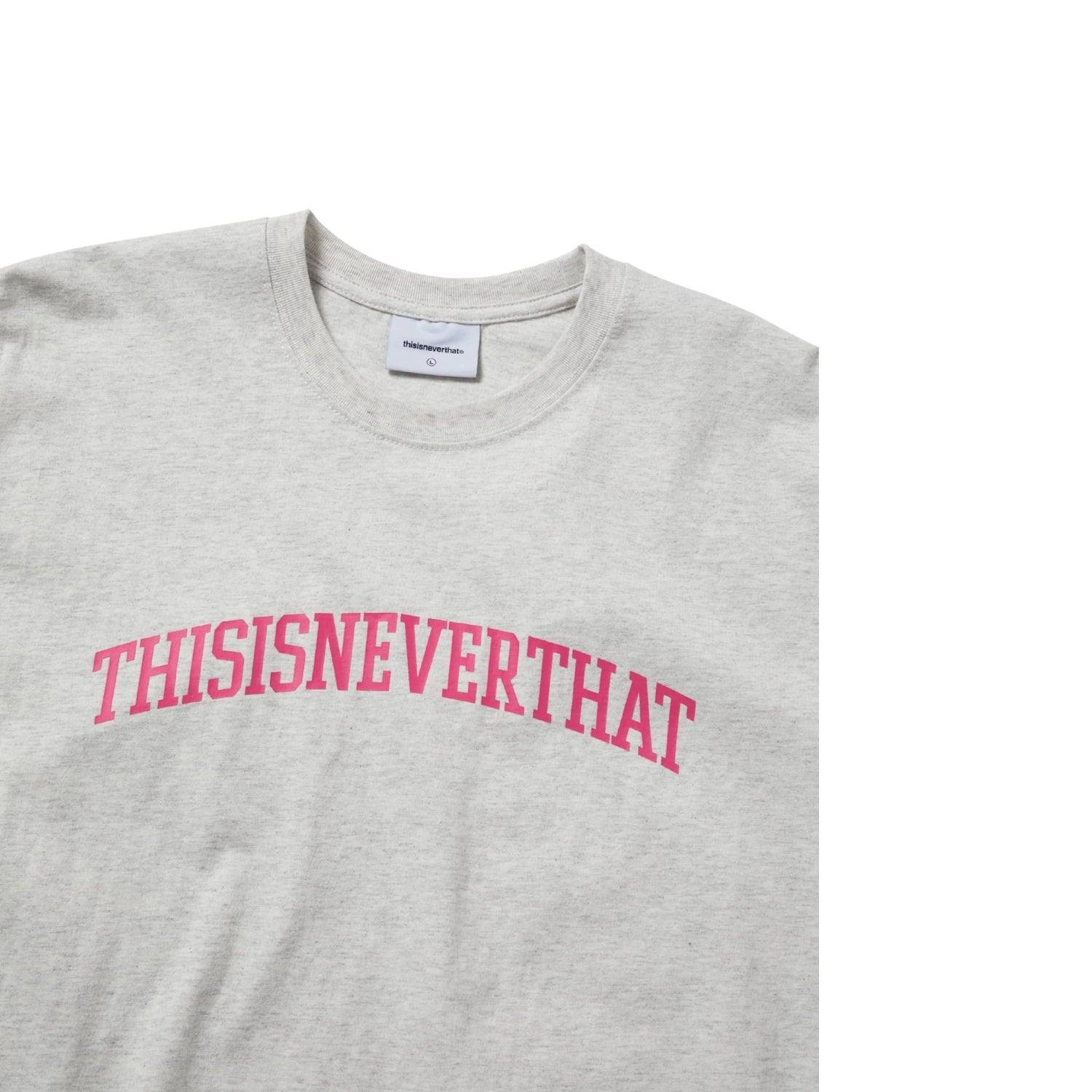 THISISNEVERTHAT ARCH-LOGO TEE - OATMEAL