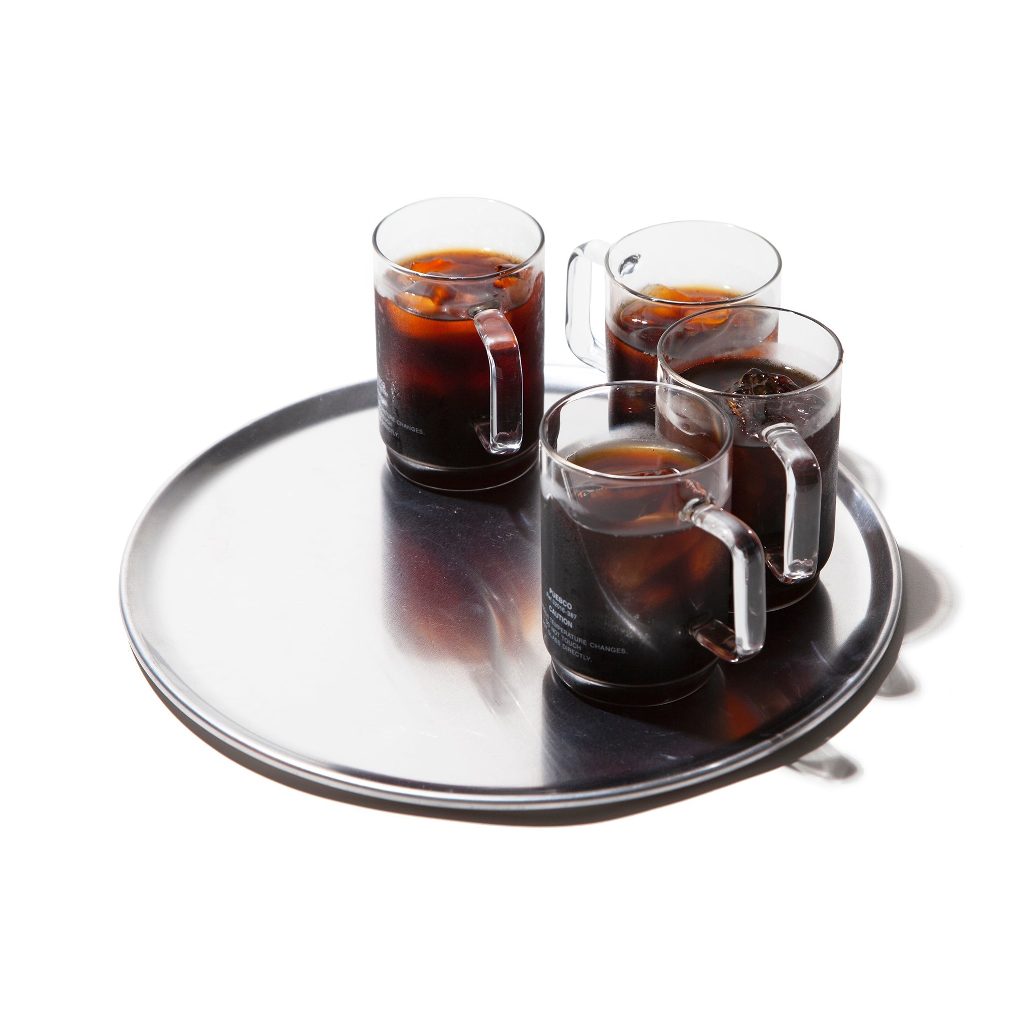 PUEBCO ALUMINIUM ROUND TRAY / ø12"