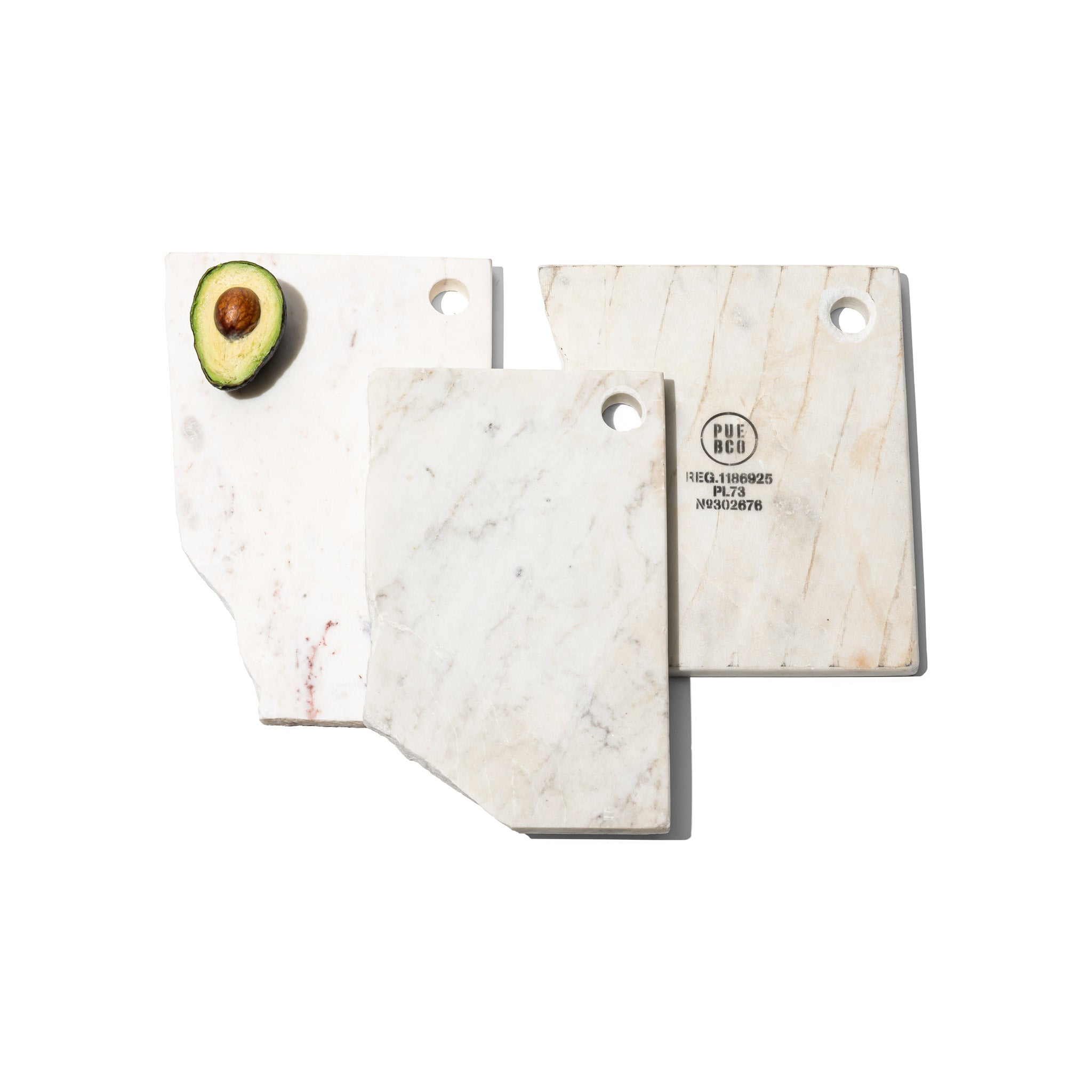 PUEBCO MARBLE FRAGMENT CUTTING BOARD