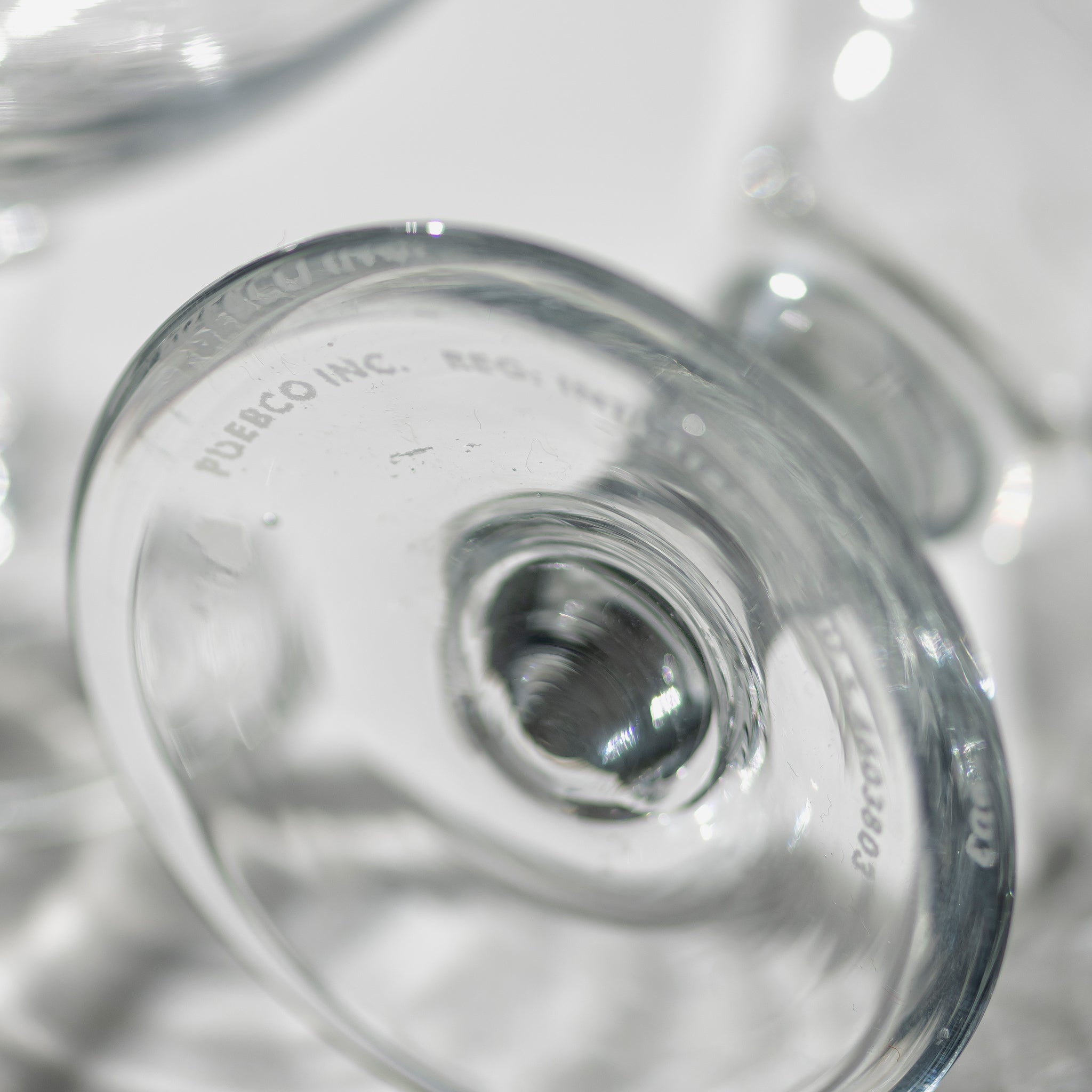 PUEBCO BLOW GLASS DESSERT CUP / Round