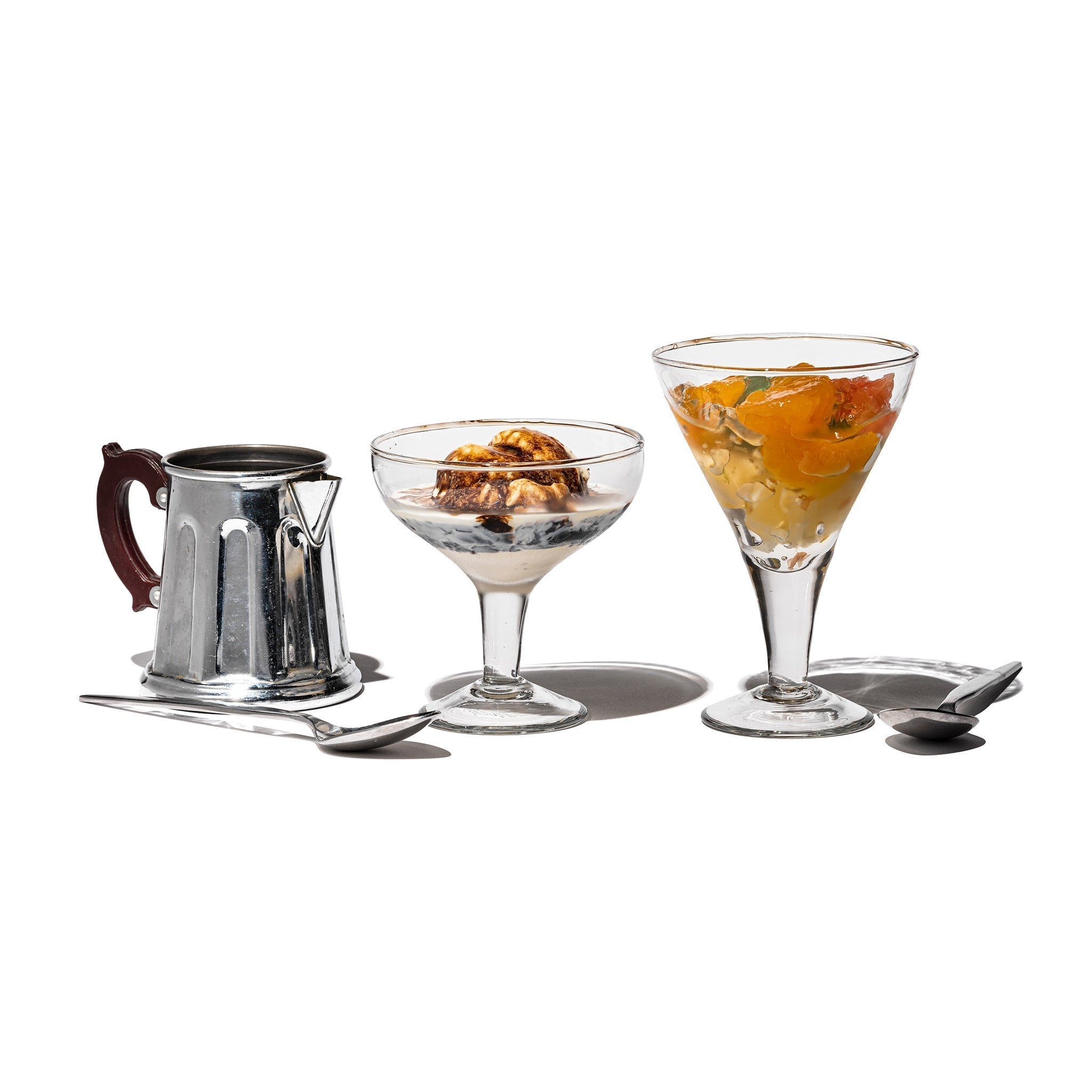 PUEBCO BLOW GLASS DESSERT CUP / Round