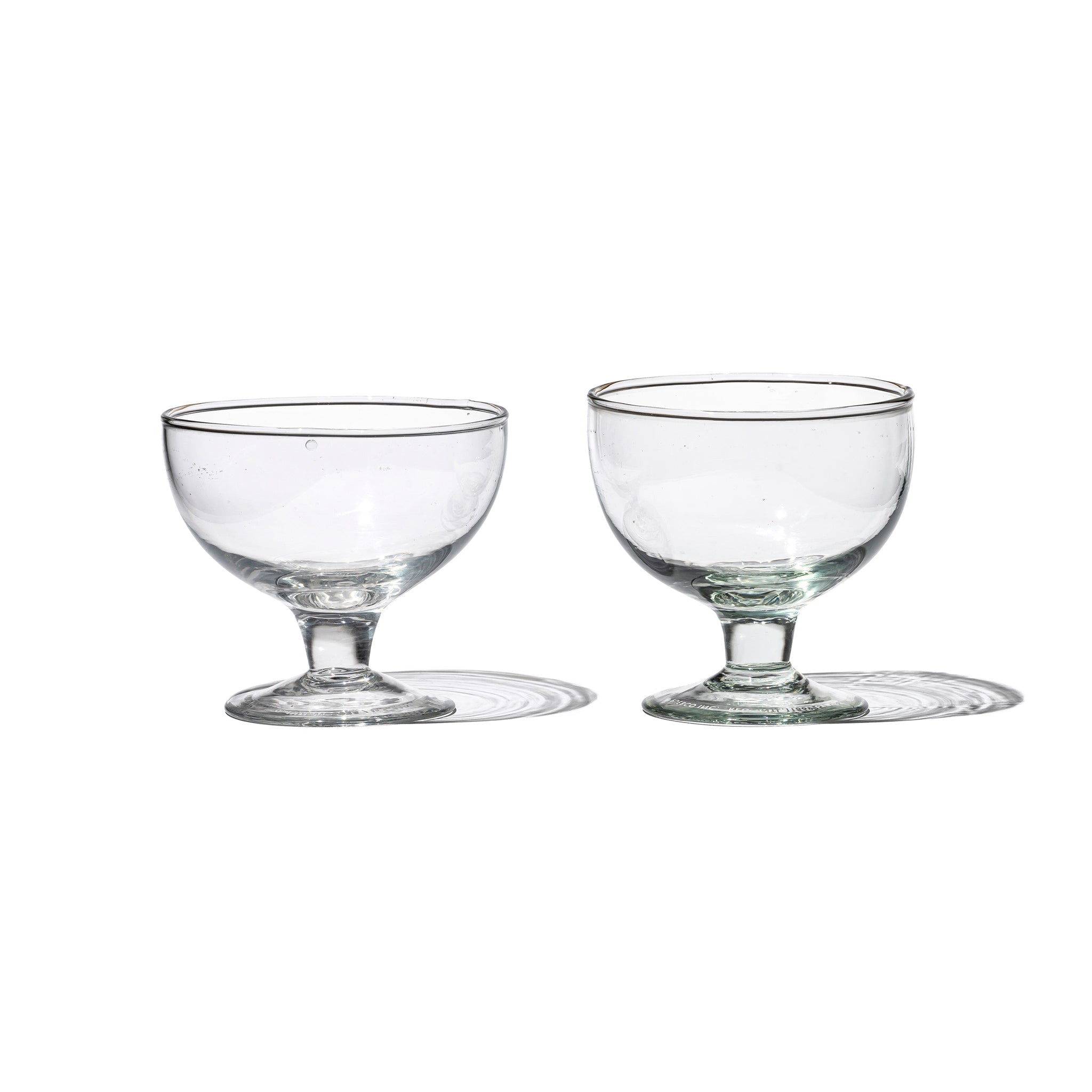 PUEBCO BLOW GLASS DESSERT CUP / Round
