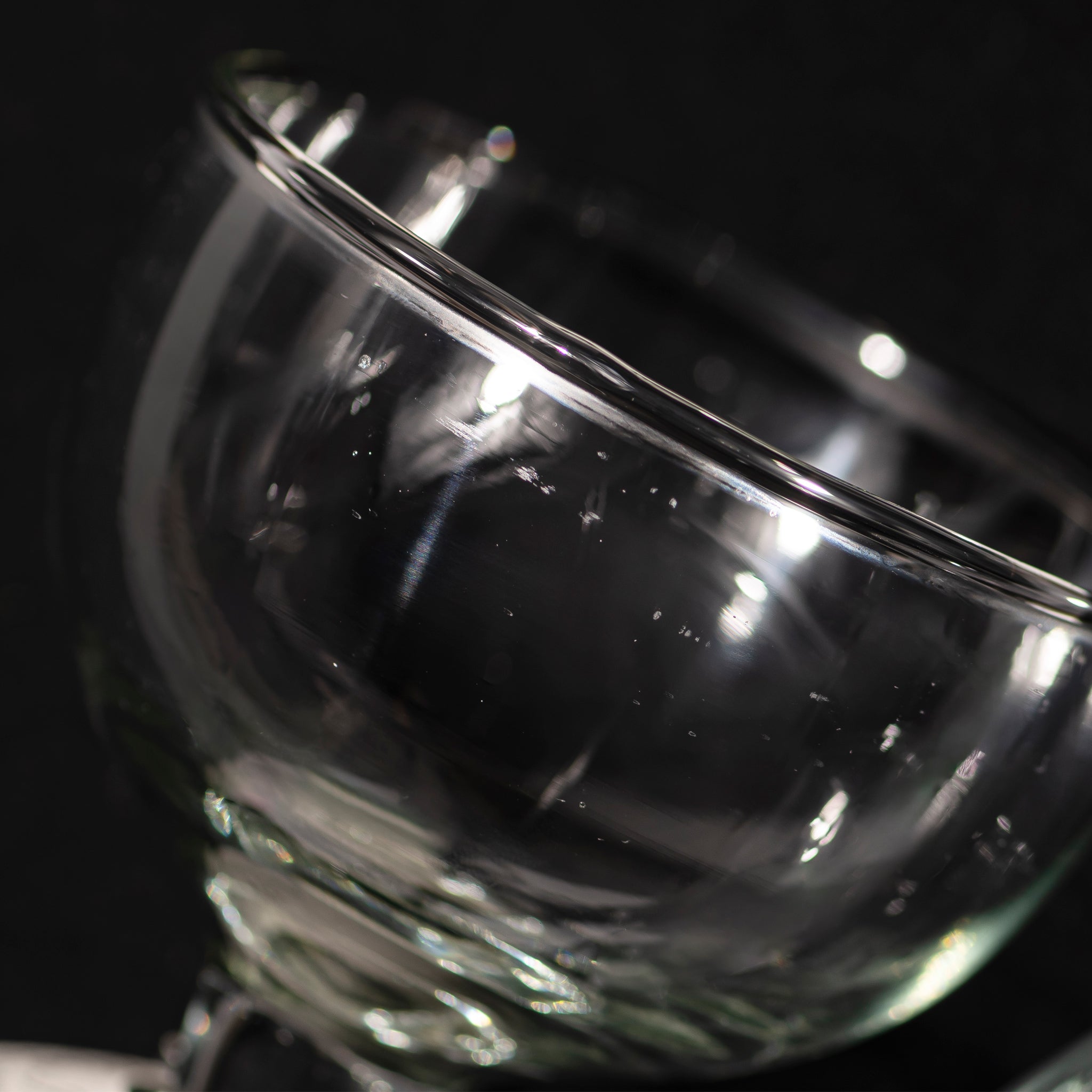 PUEBCO BLOW GLASS DESSERT CUP / Triangle