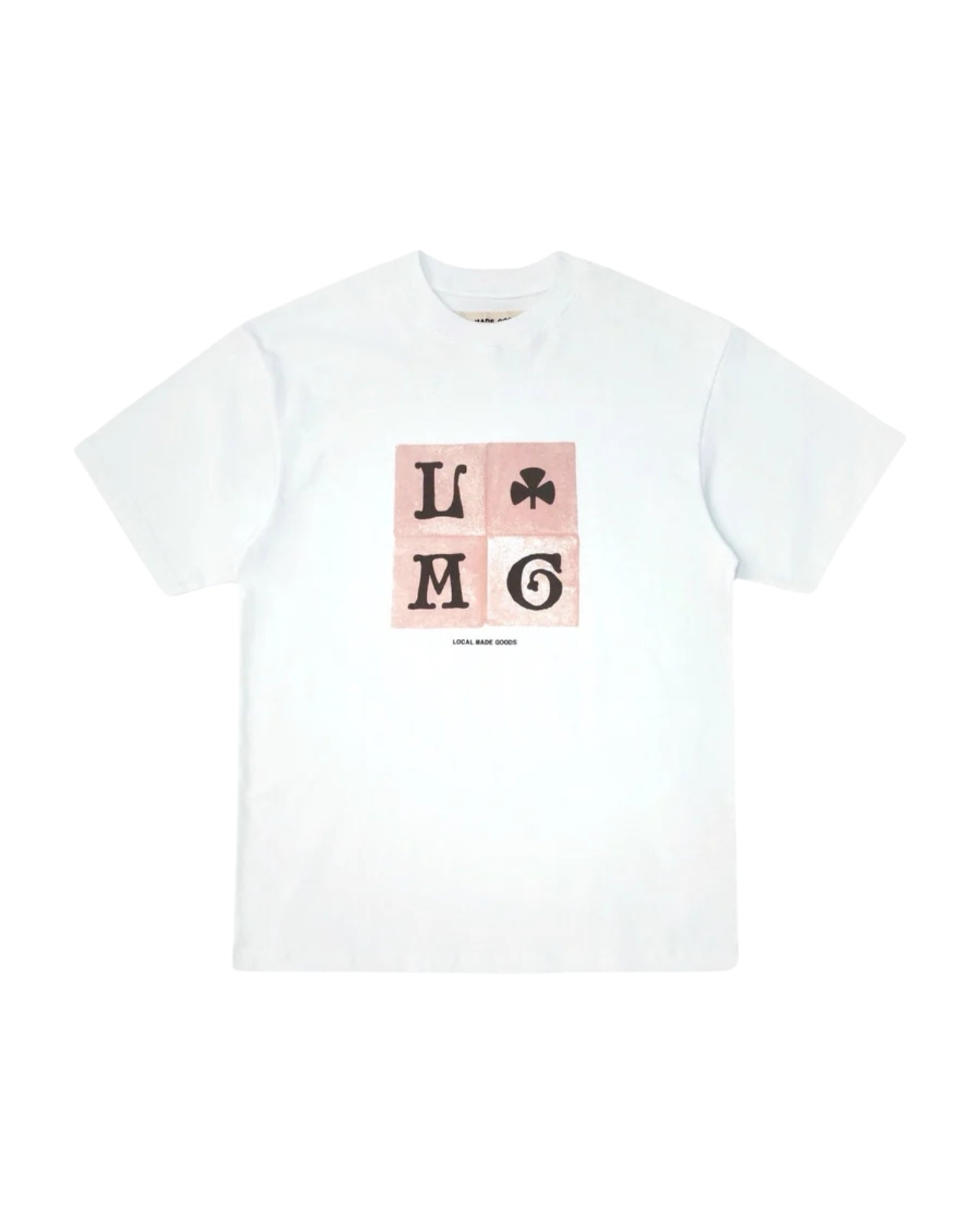 LOCAL MADE GOODS LMG TILES T-SHIRT - WHITE