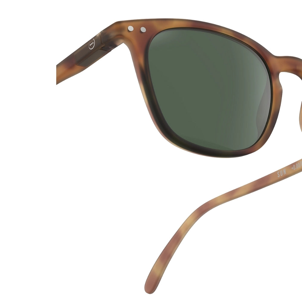 IZIPIZI SUN E HAVANE GREEN LENSES - HAVANE