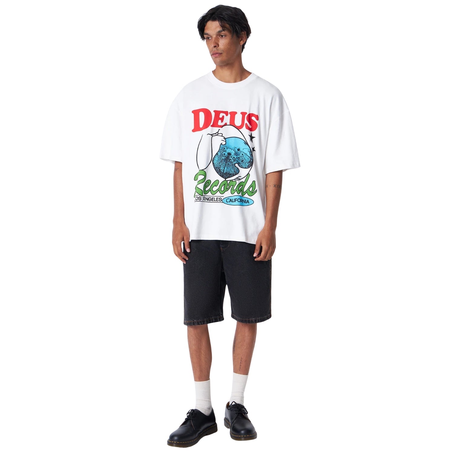 DEUS EX MACHINA INTUITION TEE - VINTAGE WHITE