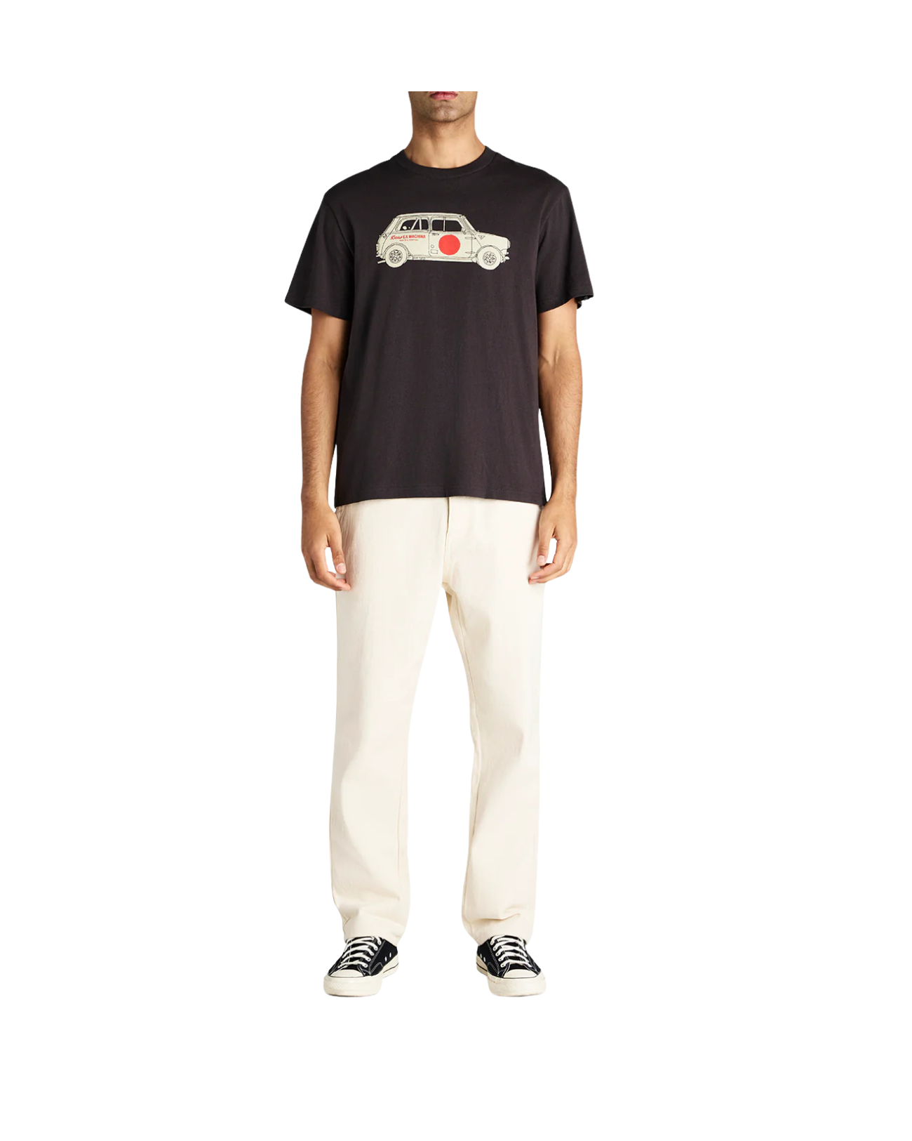 DEUS EX MACHINA MINI TEE - ANTHRACITE