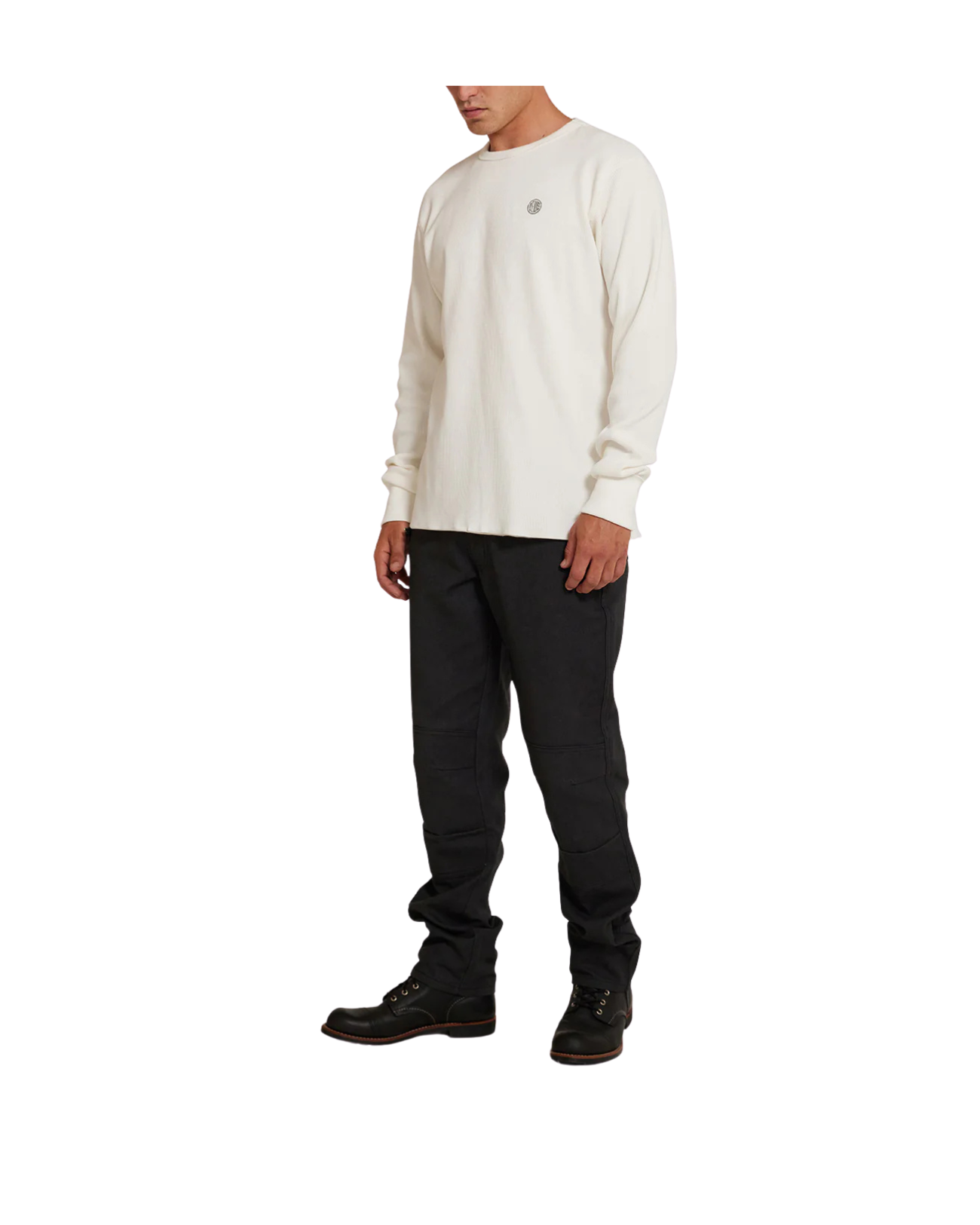 DEUS EX MACHINA RIDERS FRIEND THERMAL TOP - NATURAL