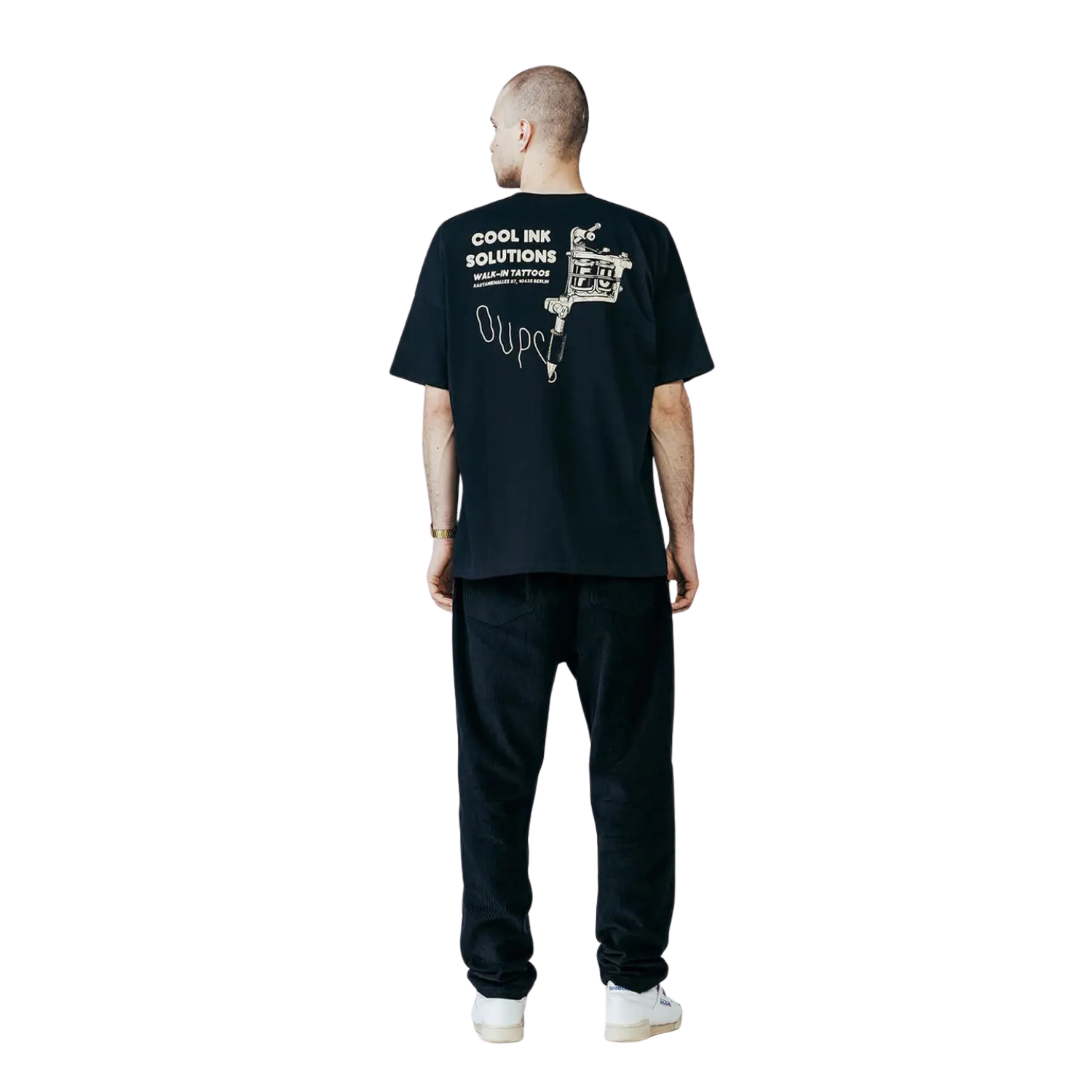 THE DUDES COOL INK T-SHIRT - BLACK