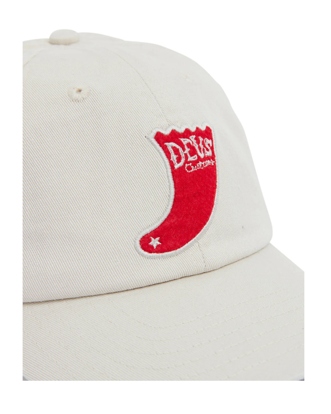 DEUS EX MACHINA SINGLE FIN DAD CAP - WHITE
