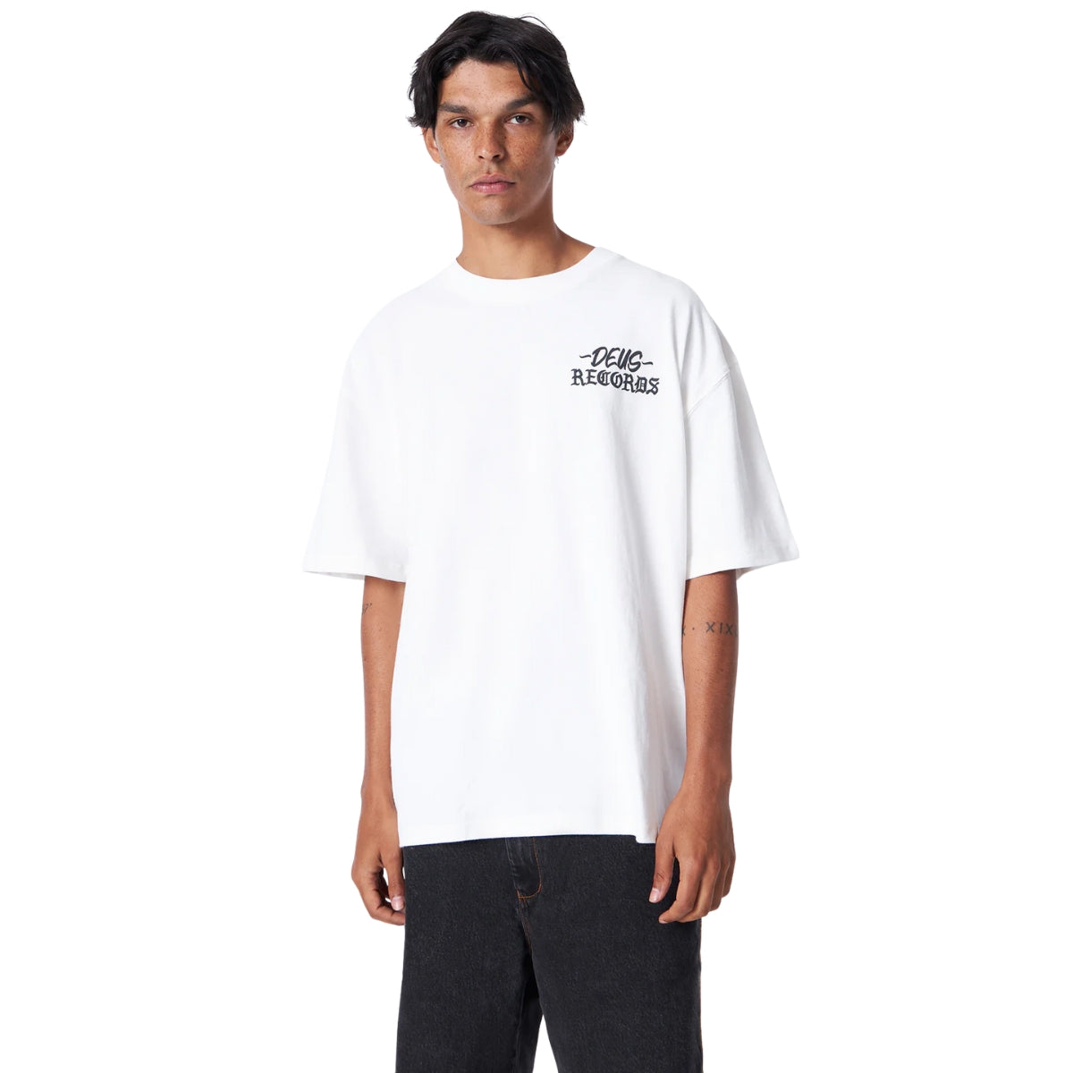 DEUS EX MACHINA LA TOXICA TEE - VINTAGE WHITE