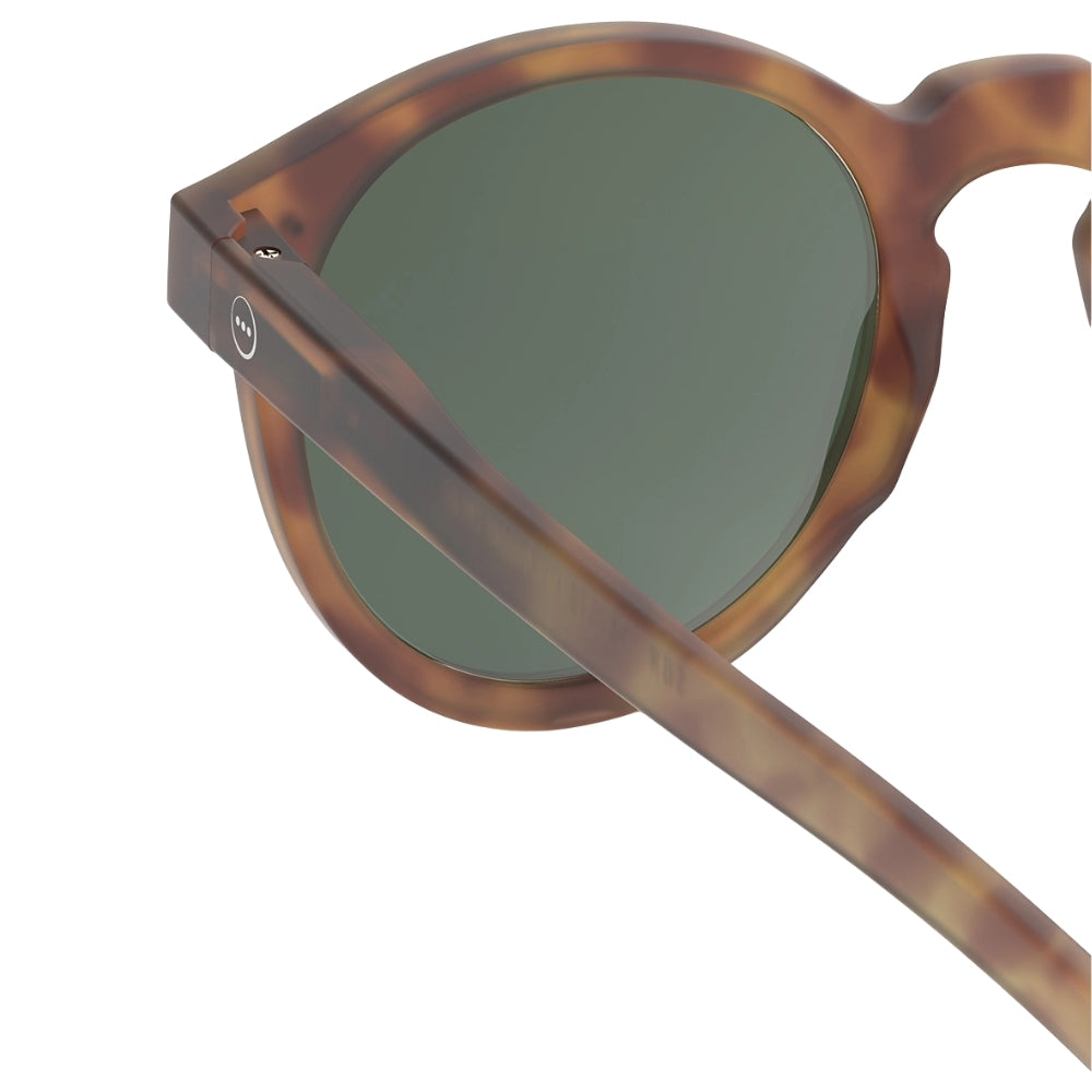 IZIPIZI SUN M HAVANE GREEN LENSES - HAVANE