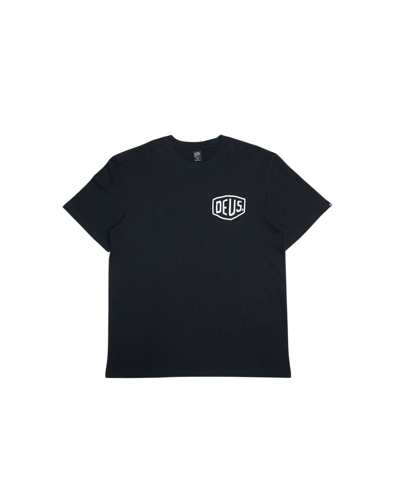 DEUS EX MACHINA FRONTAGE TEE - BLACK