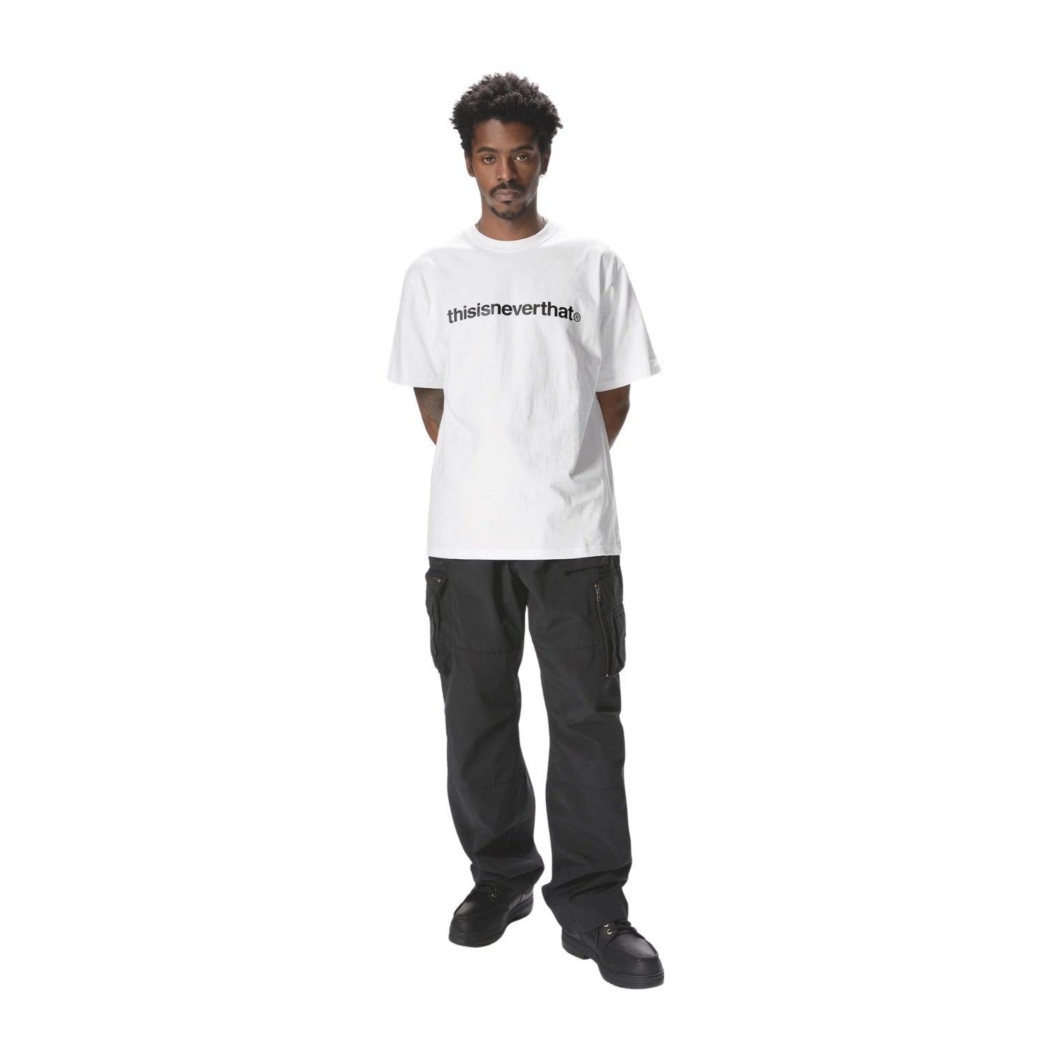 THISISNEVERTHAT T-LOGO TEE - WHITE