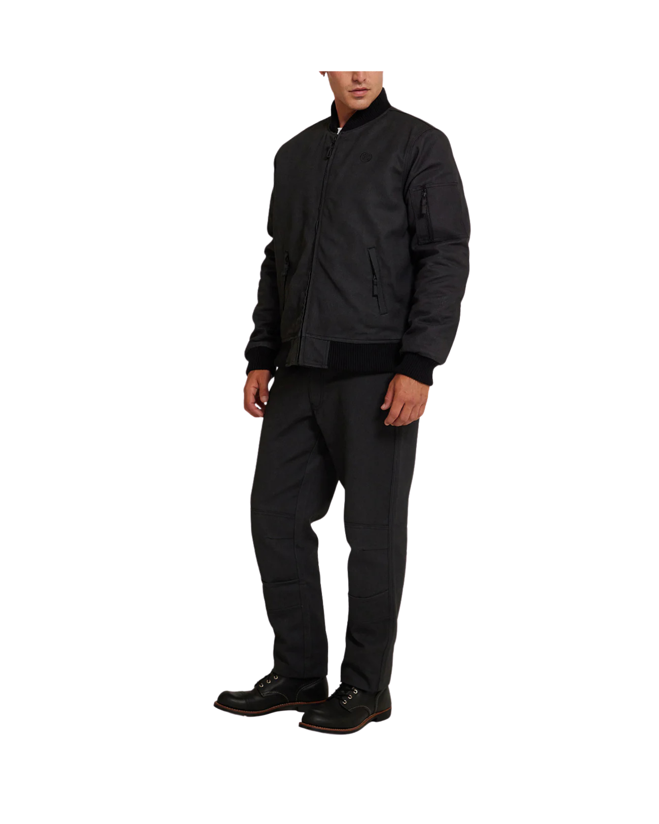 Deus Ex Machina Riders Friend Bomber - Black