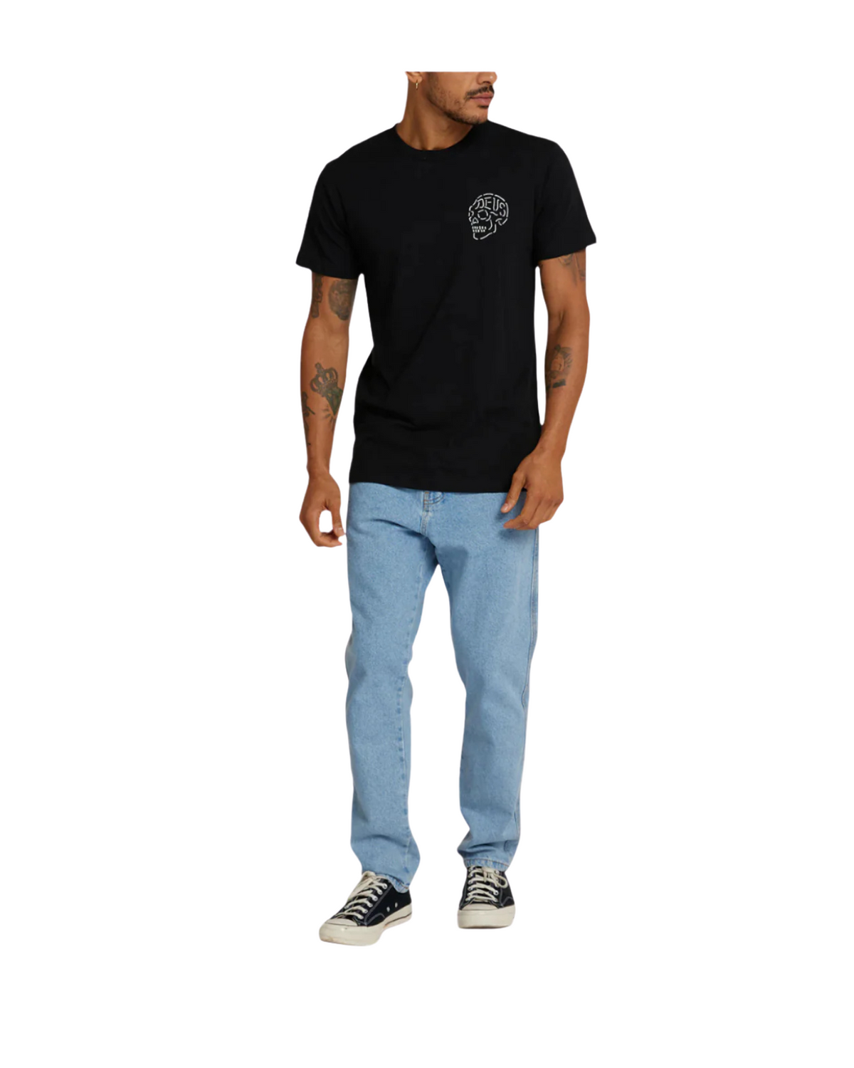 Deus Ex Machina Venice Skull — Black — view 5