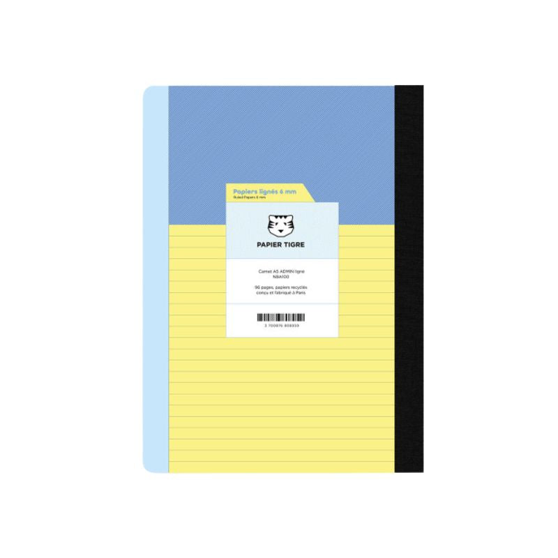 PAPIER TIGRE NOTEBOOK A5 - ADMIN LINED