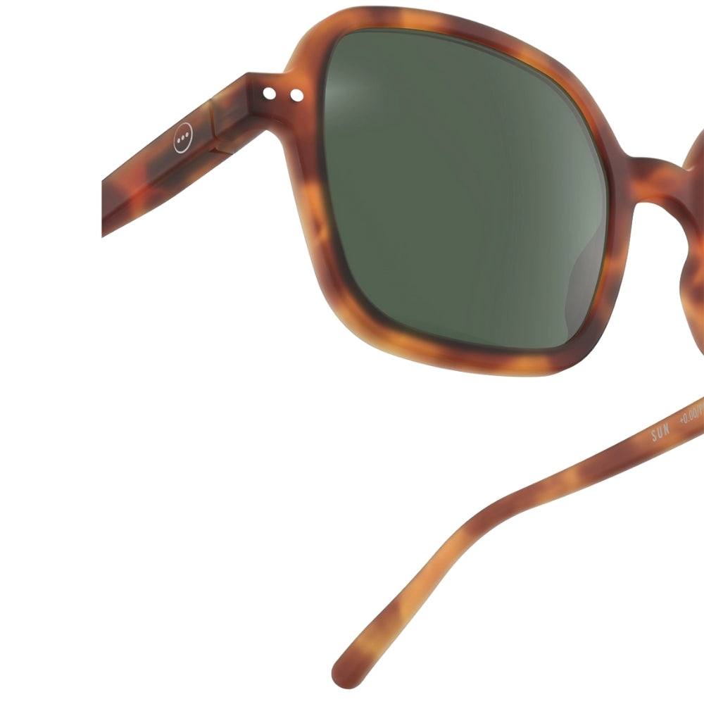 IZIPIZI SUN OFFICE HAVANE GREEN LENSES - HAVANE