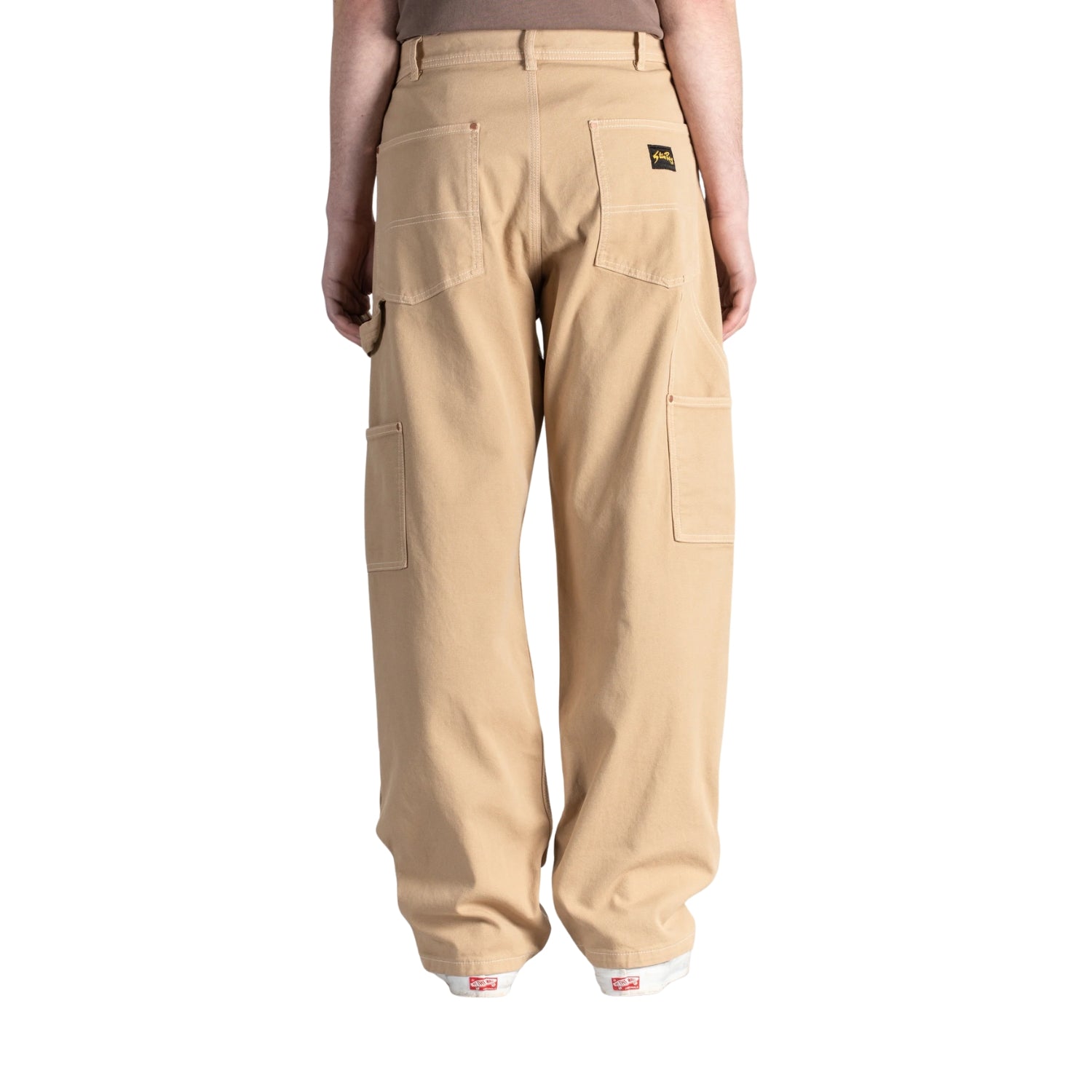 STAN RAY DOUBLE KNEE PANT - VINTAGE KHAKI DUCK