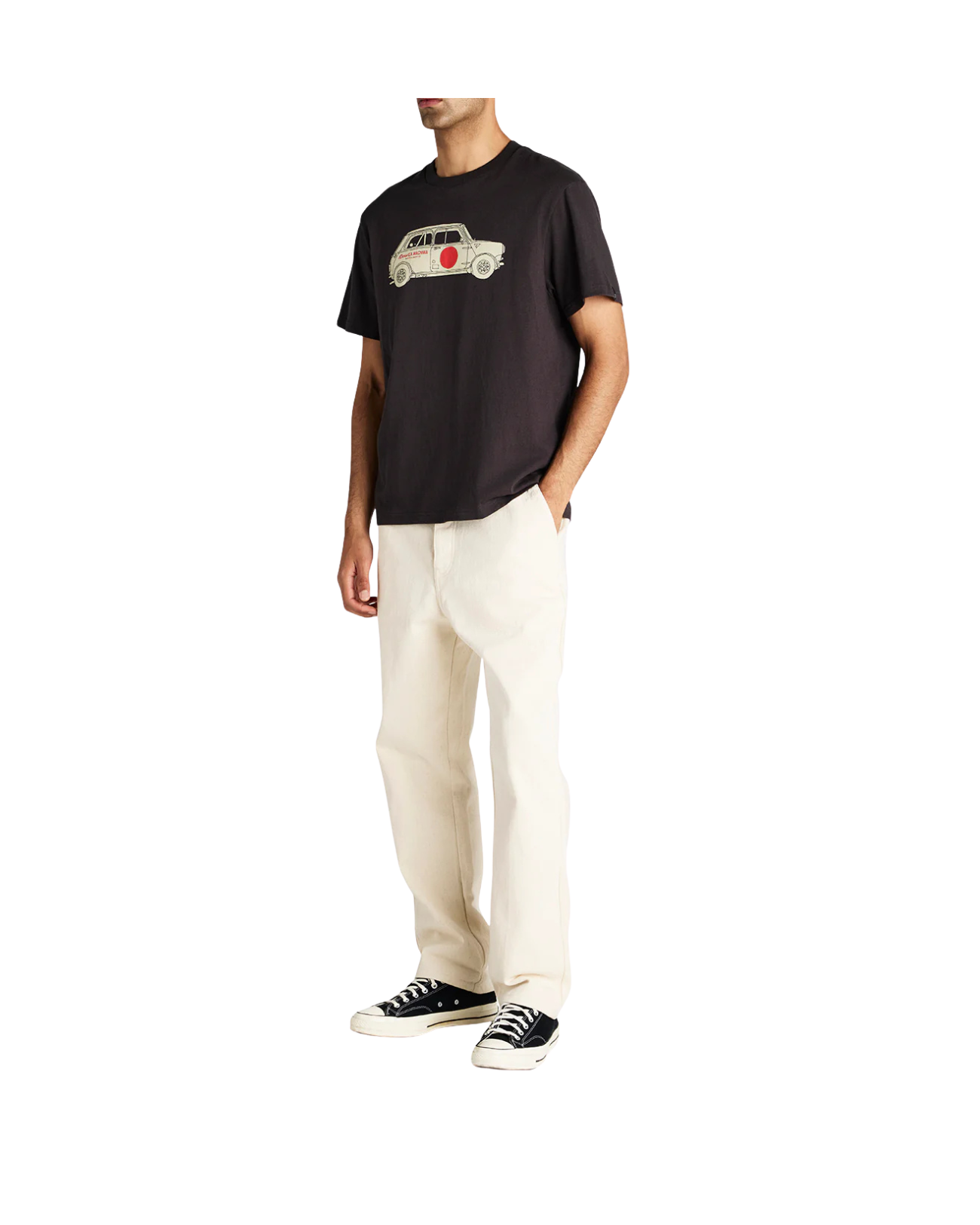 DEUS EX MACHINA MINI TEE - ANTHRACITE