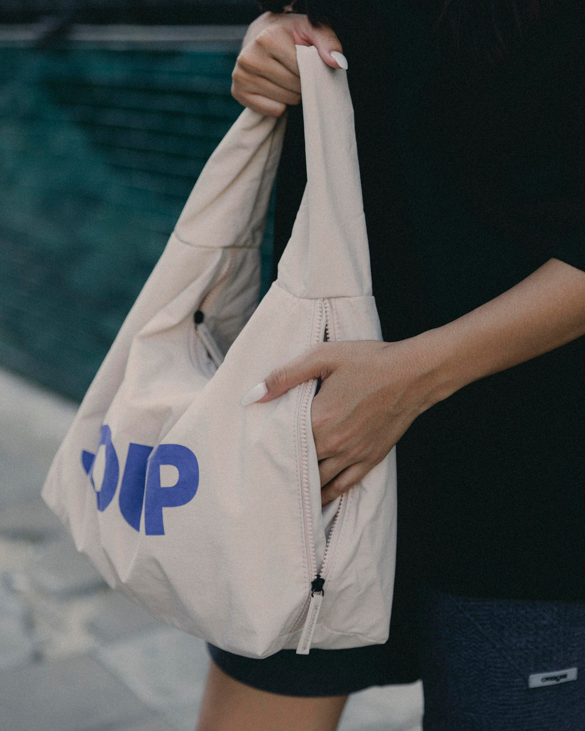 SOUP CLOUD SHOULDER BAG - BEIGE