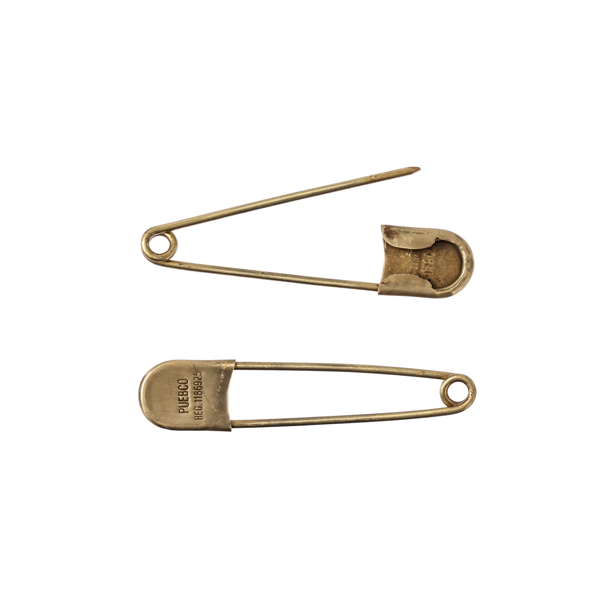 PUEBCO BRASS SAFETY PIN 13CM