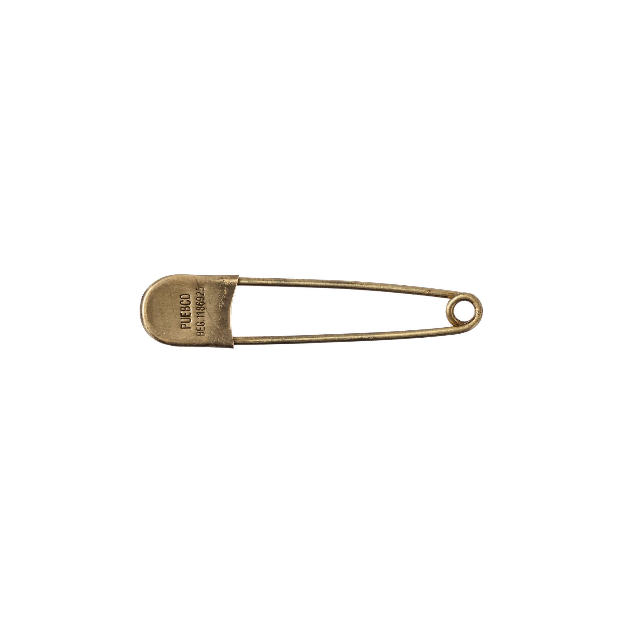 PUEBCO BRASS SAFETY PIN 13CM