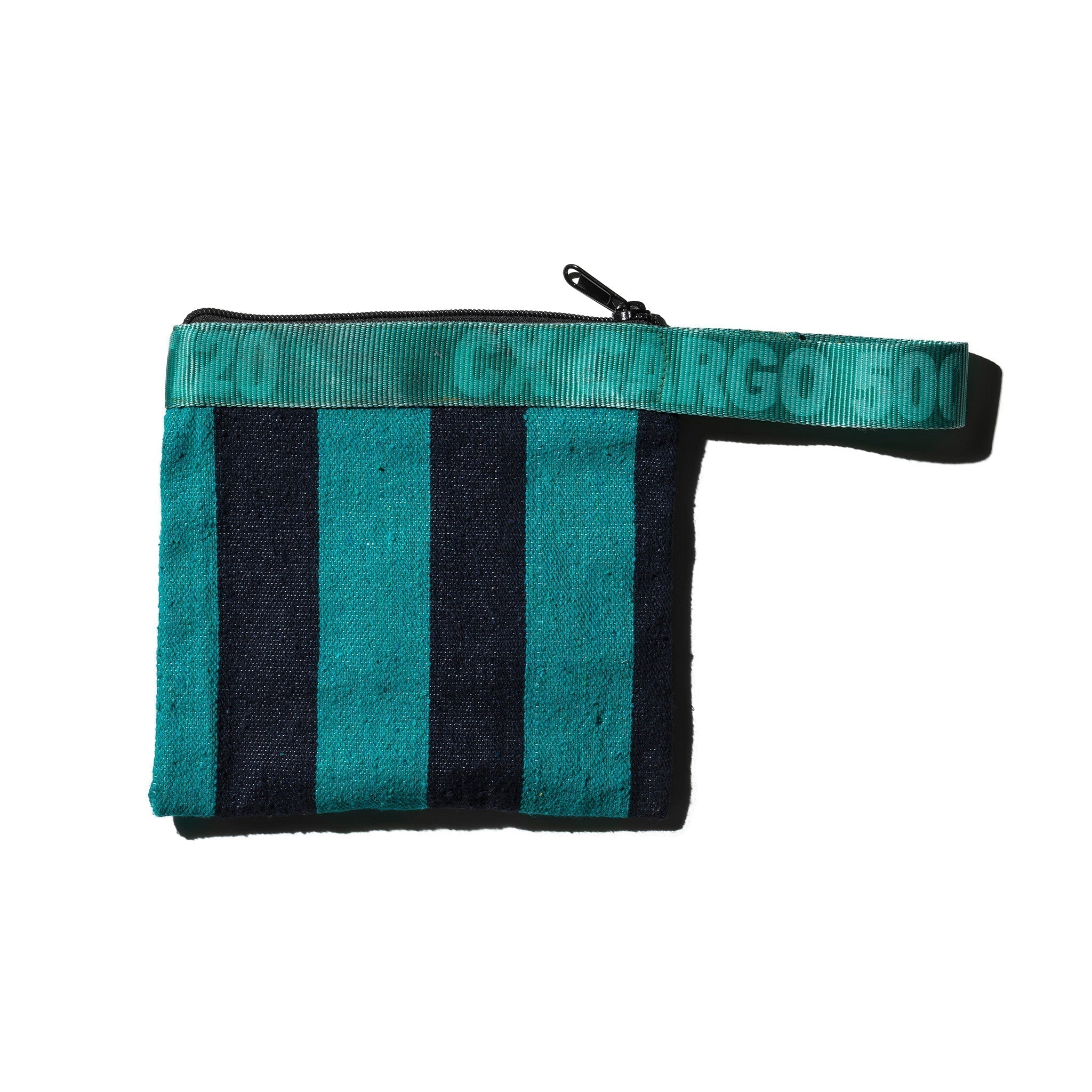 PUEBCO RUG POUCH / Turquoise x Navy Blue
