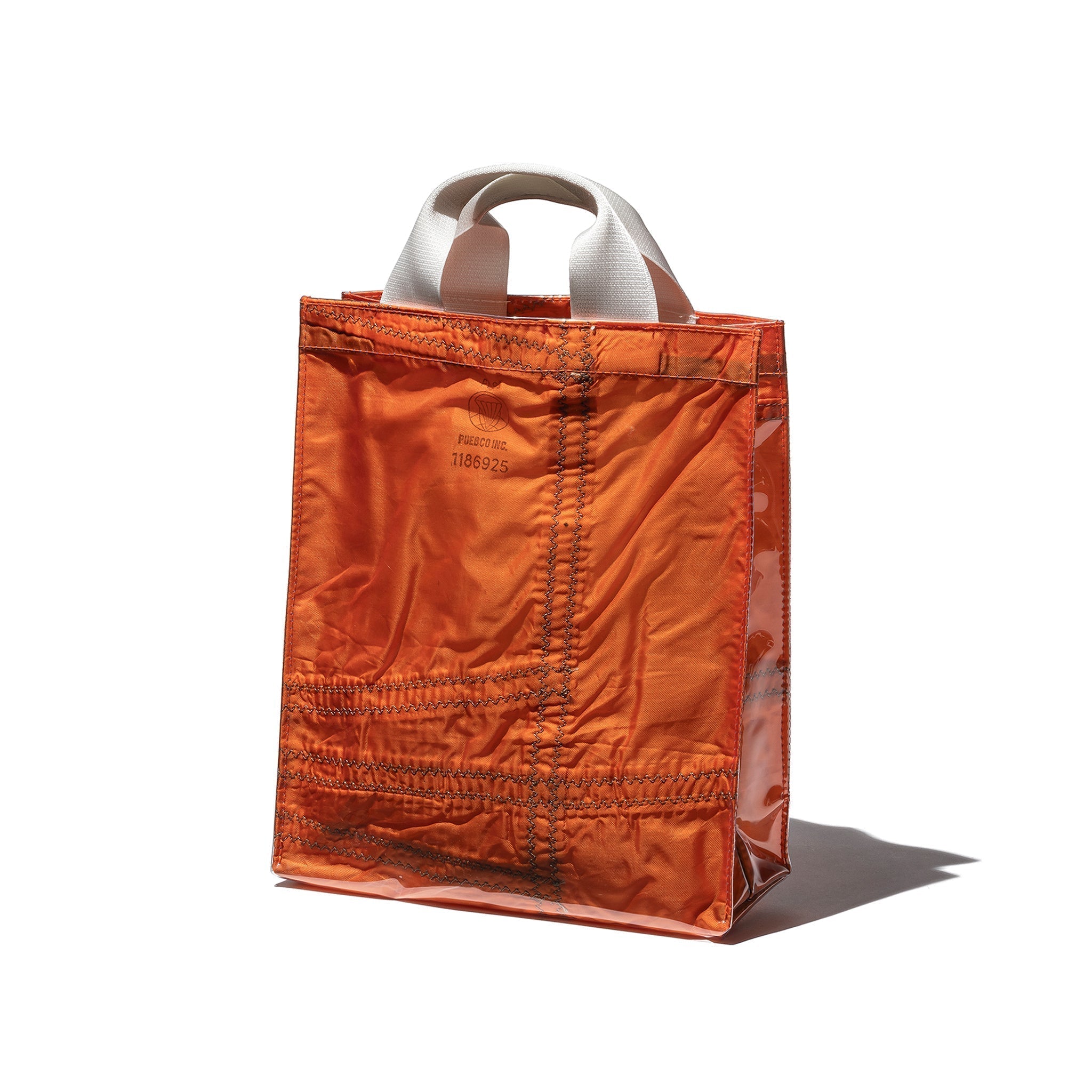 PUEBCO COVERED PARACHUTE DOCUMENT BAG / Orange