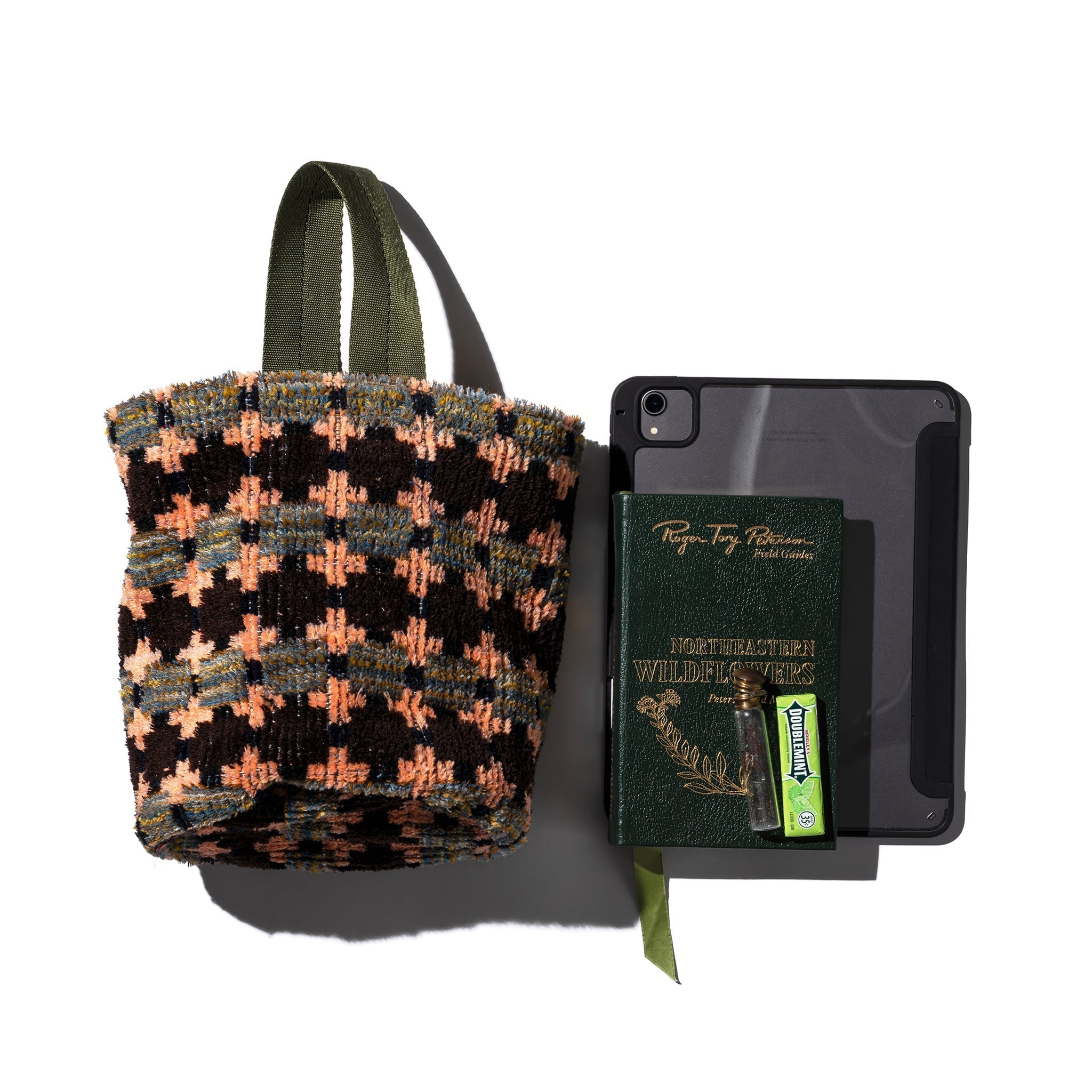 PUEBCO TRUCK SEAT FABRIC BUCKET BAG