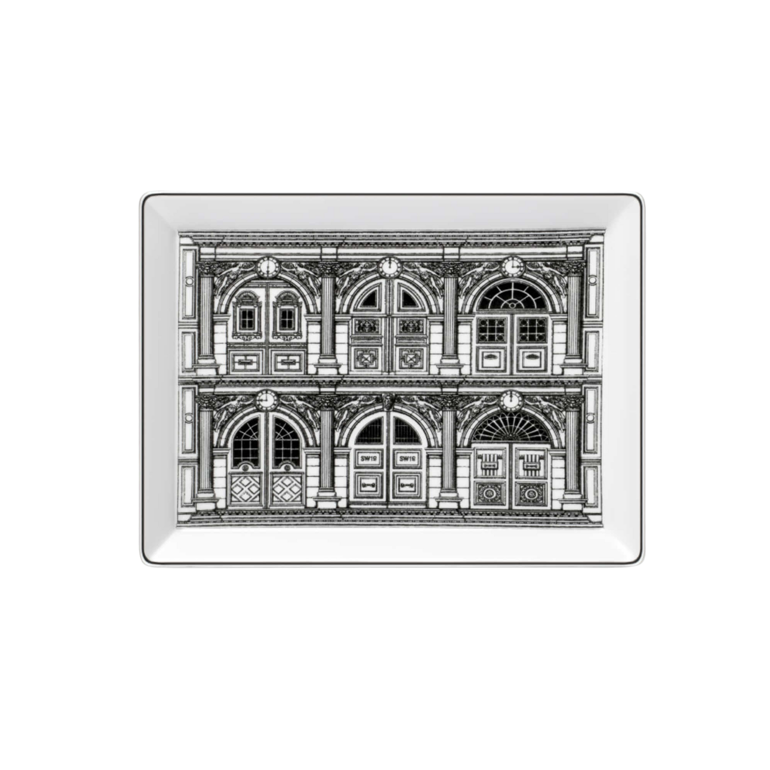 SW19 A RECTANGLE PORCELAIN TRAY