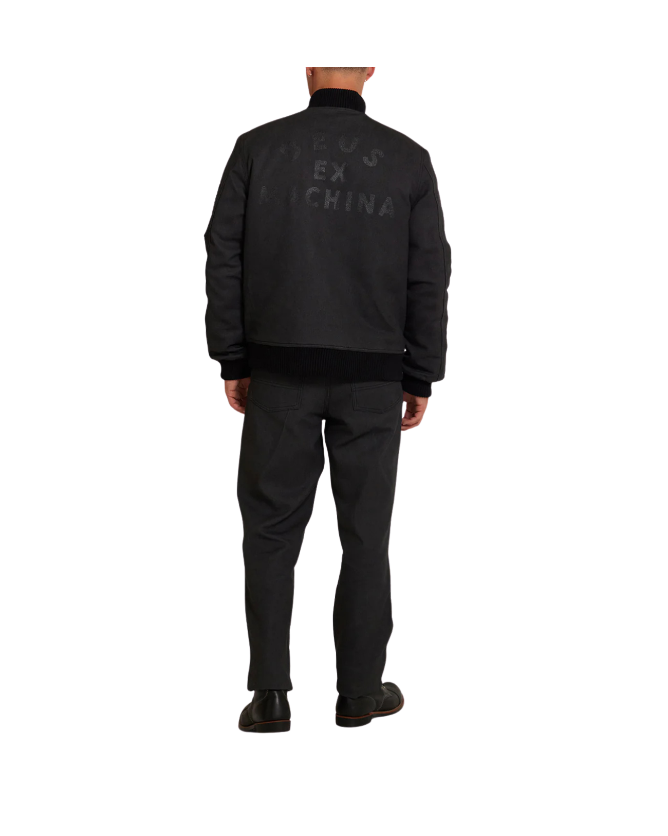 Deus Ex Machina Riders Friend Bomber - Black