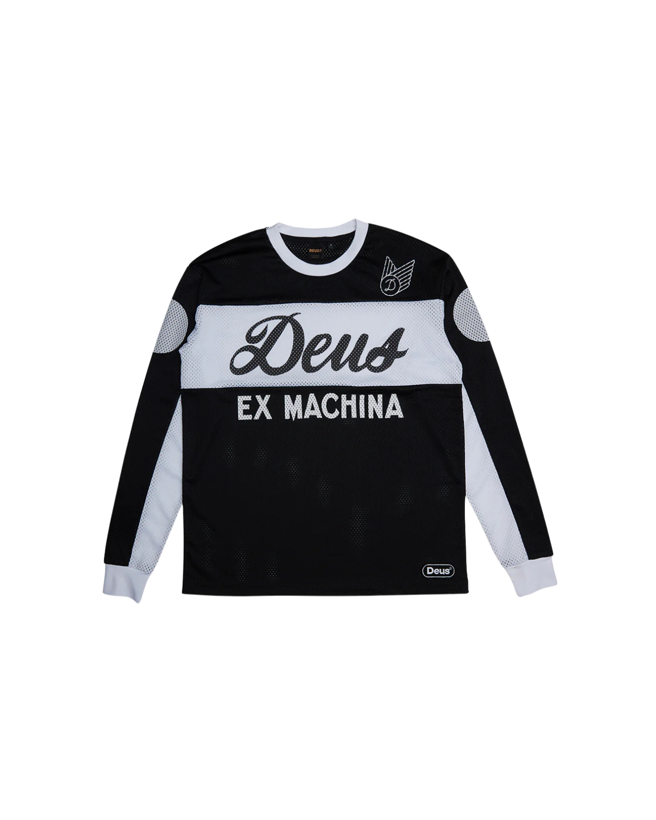 Deus Ex Machina Saber Moto Jersey - Black