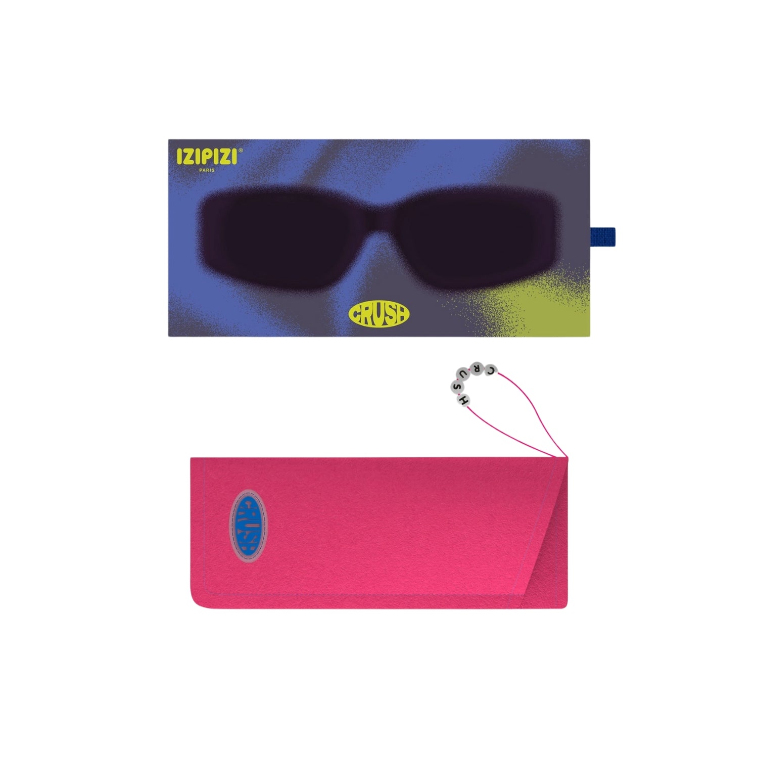 IZIPIZI SUN CRUSH VIOLET VORTEX PURPLE SHADING - VIOLET VORTEX