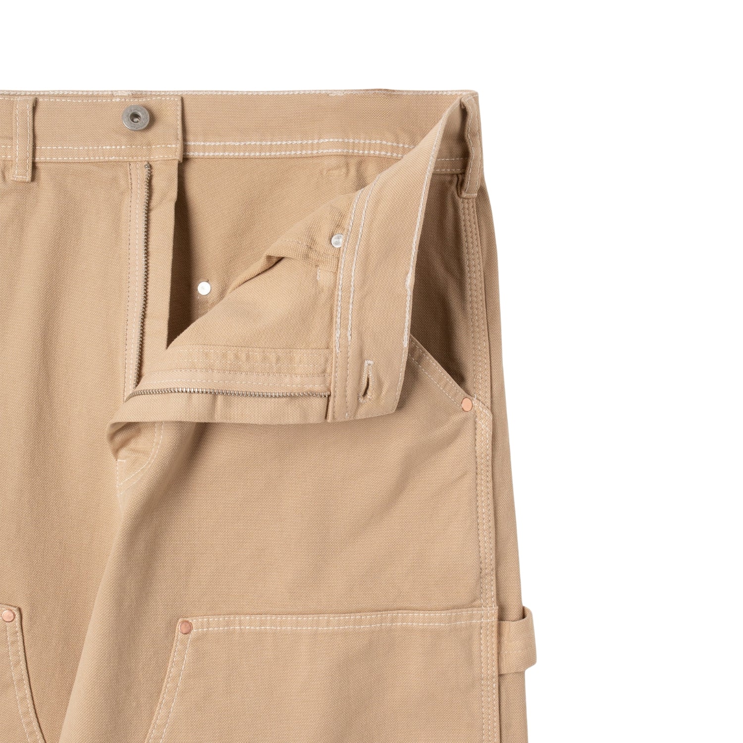 STAN RAY DOUBLE KNEE PANT - VINTAGE KHAKI DUCK