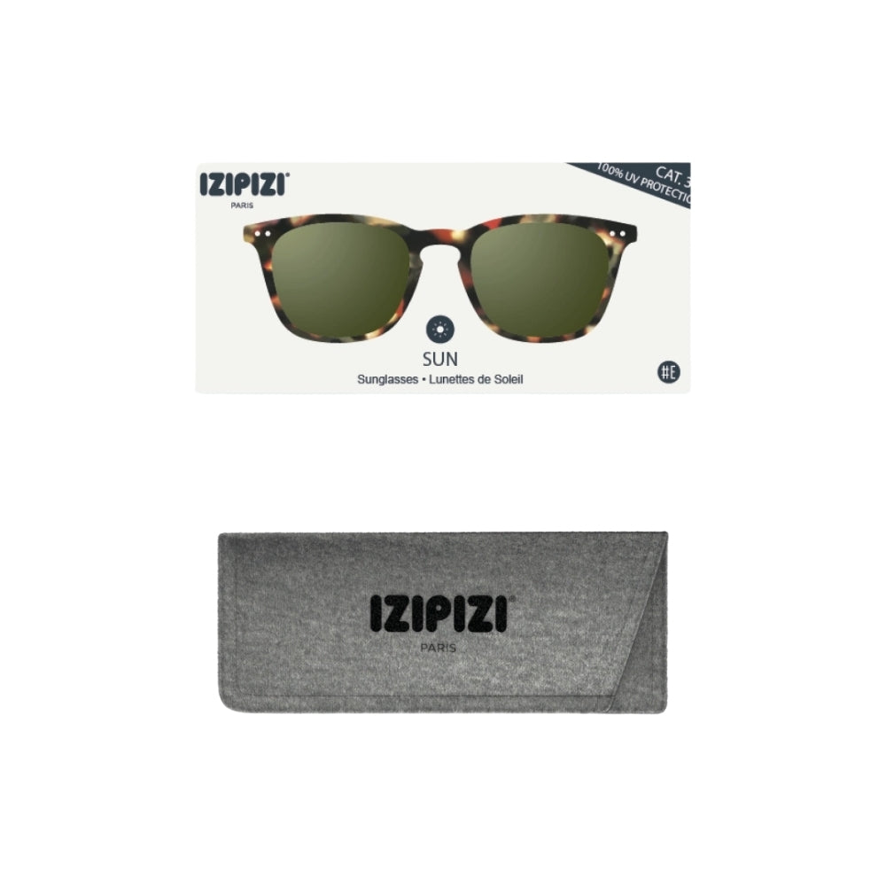 IZIPIZI SUN E TORTOISE GREEN LENSES - TORTOISE
