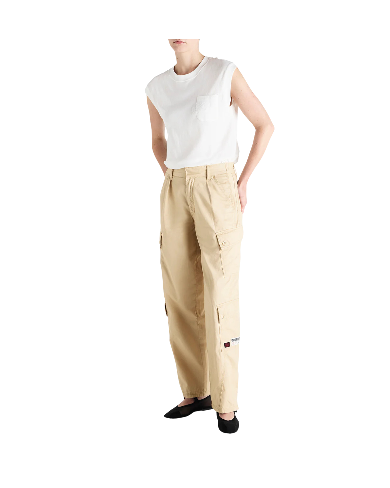 Deus Ex Machina Launderland Tank - Vintage White