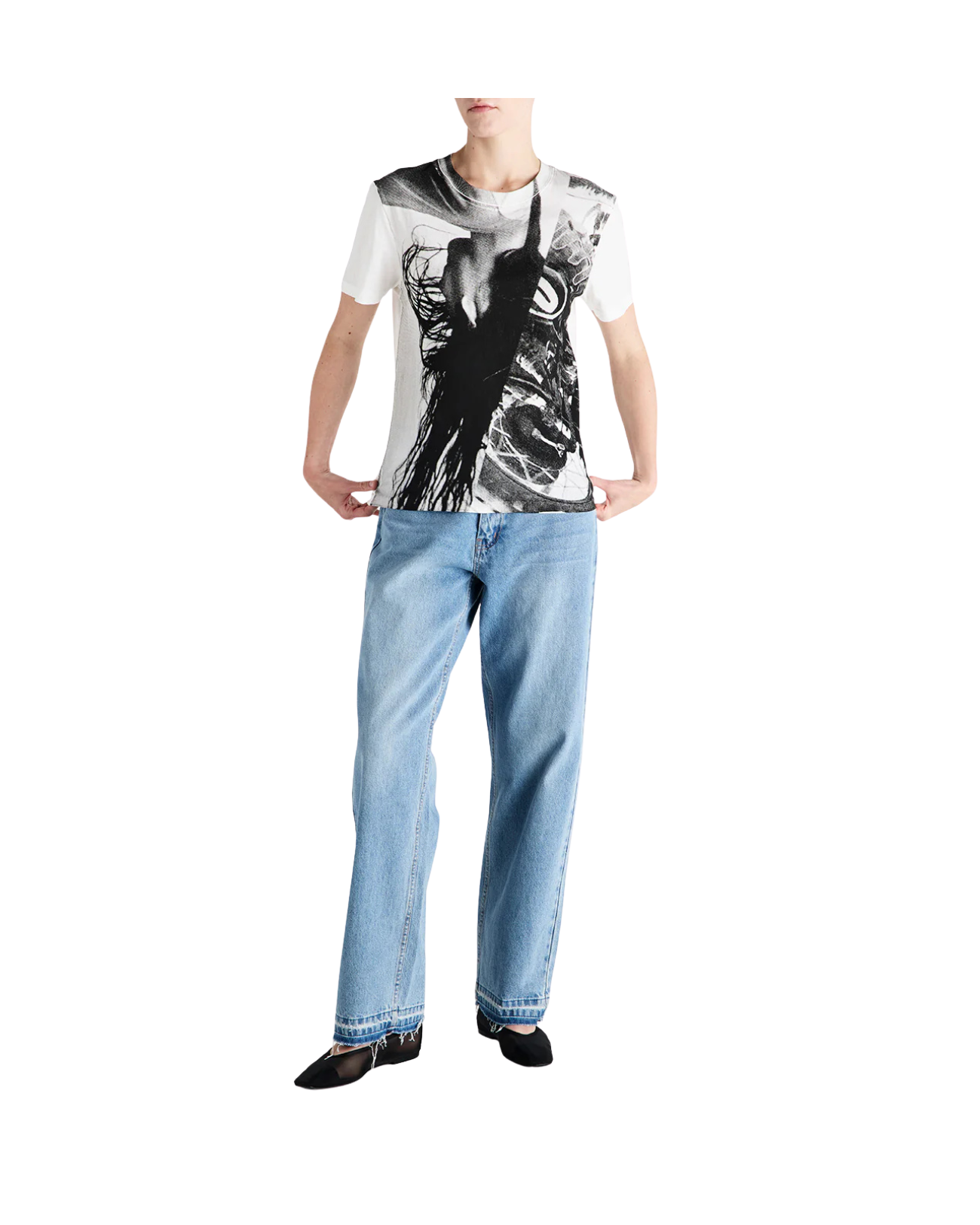 Deus Ex Machina Copy Tee - Vintage White