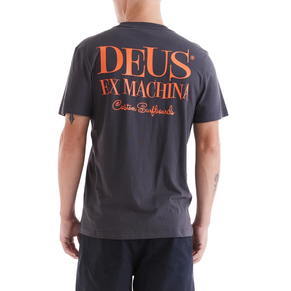 DEUS EX MACHINA SHAKE UP TEE - ANTHRACITE