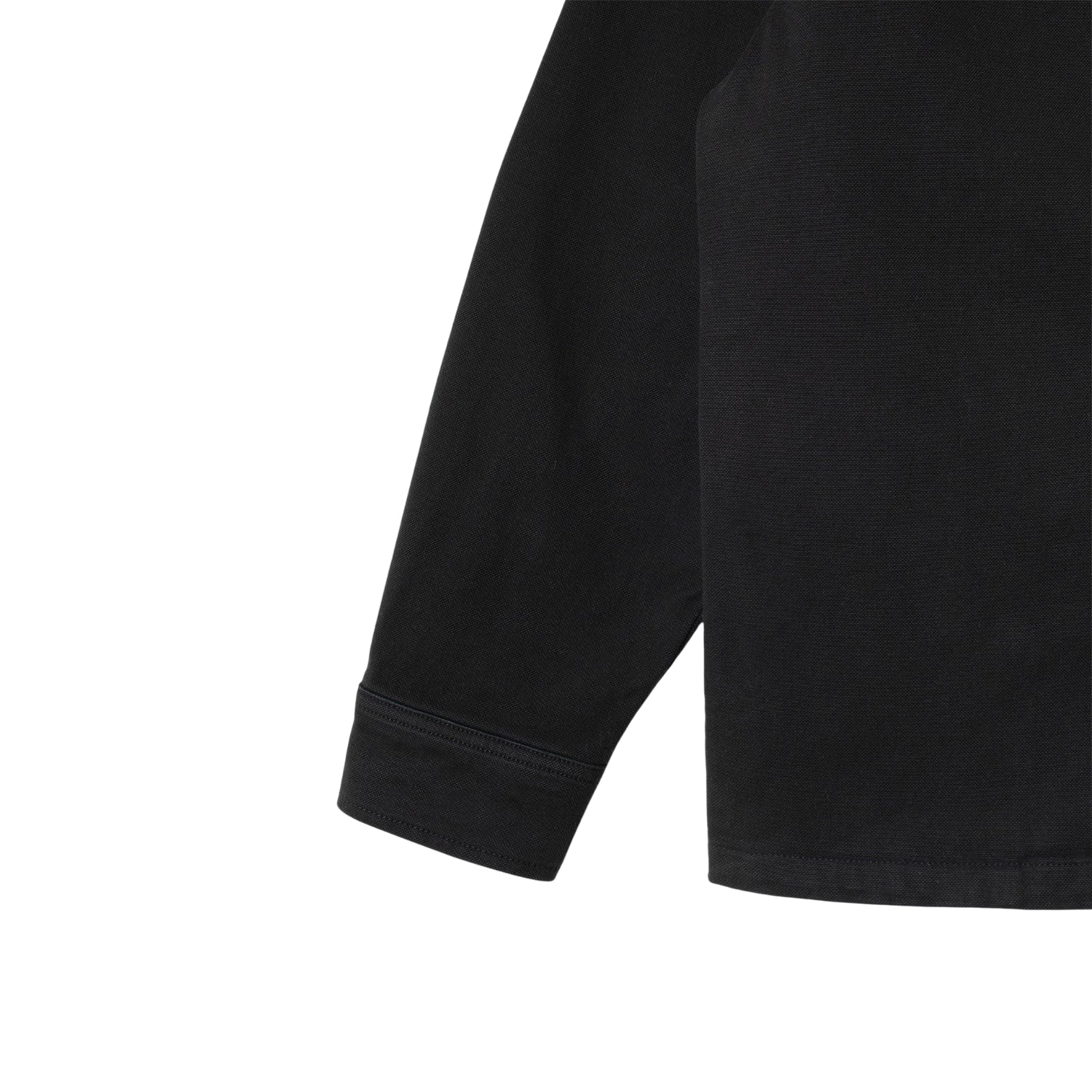 STAN RAY ZIP SHIRT - WASHED BLACK CANVAS