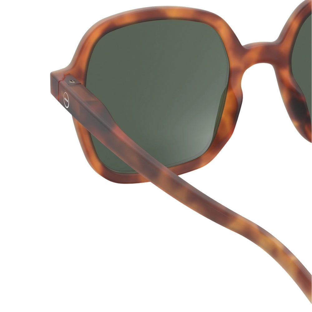 IZIPIZI SUN OFFICE HAVANE GREEN LENSES - HAVANE