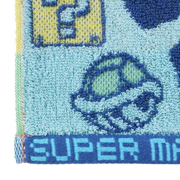 MARUSHIN SUN HEART SUPER MARIO QUESTION BLOCK MINI TOWEL - MULTICOLOR