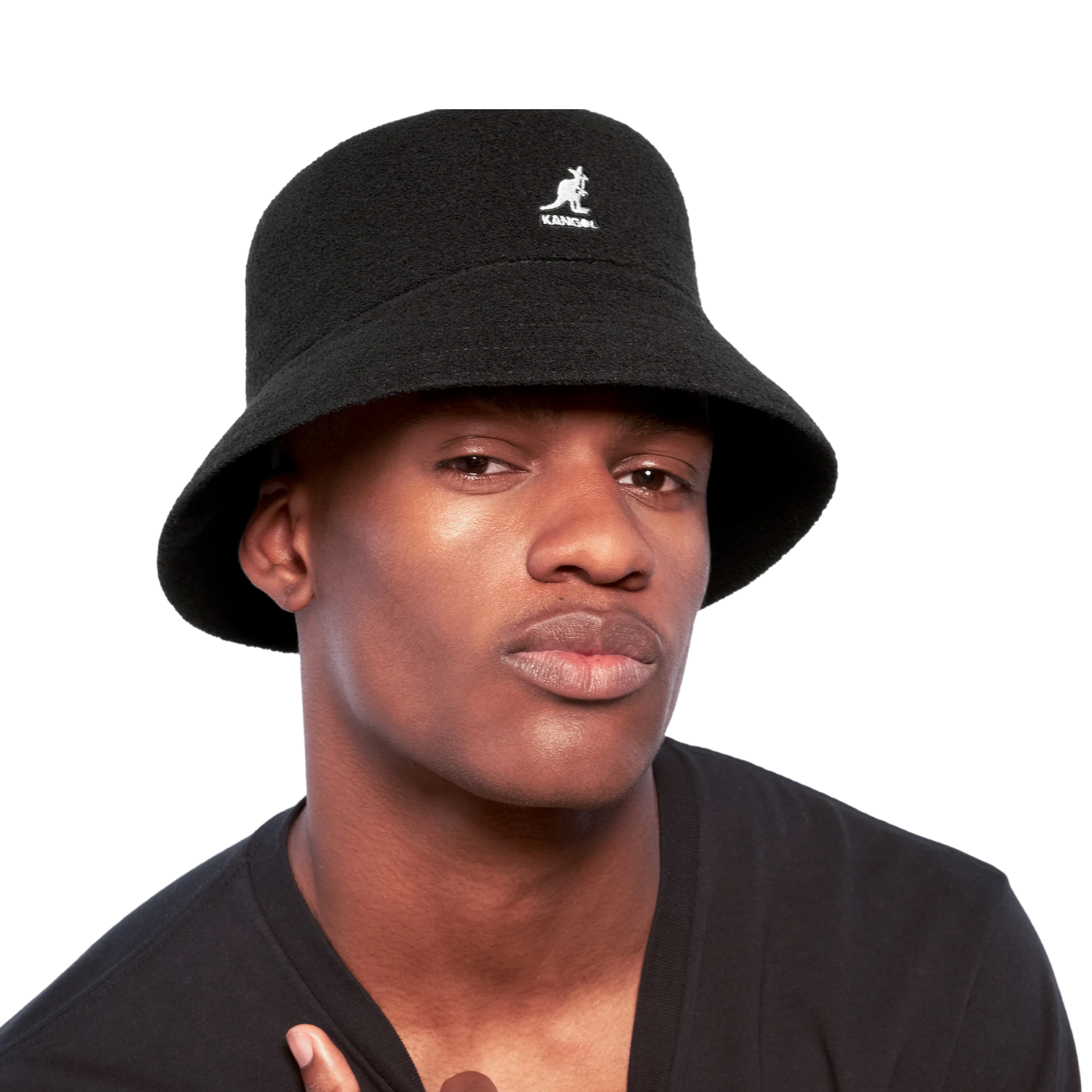 KANGOL BERMUDA BUCKET - BLACK