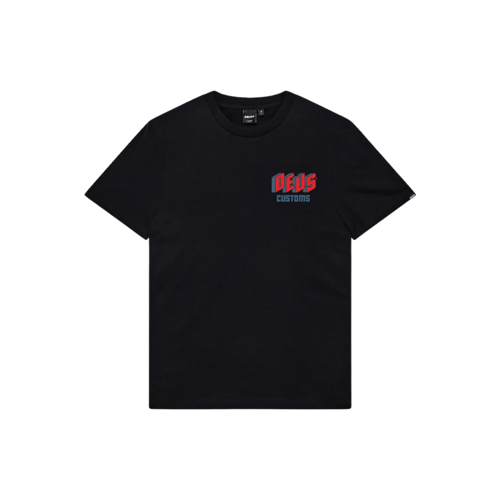DEUS EX MACHINA SLAB TEE - BLACK
