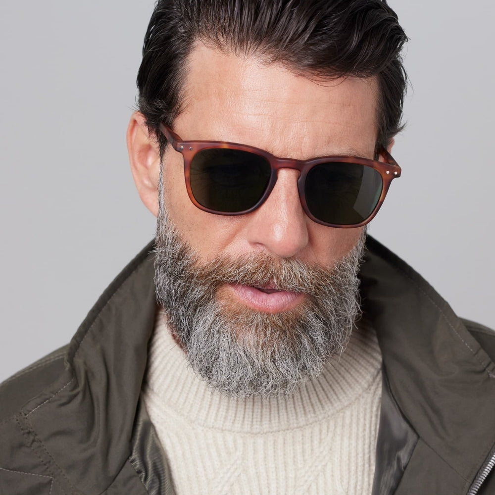 IZIPIZI SUN E HAVANE GREEN LENSES - HAVANE